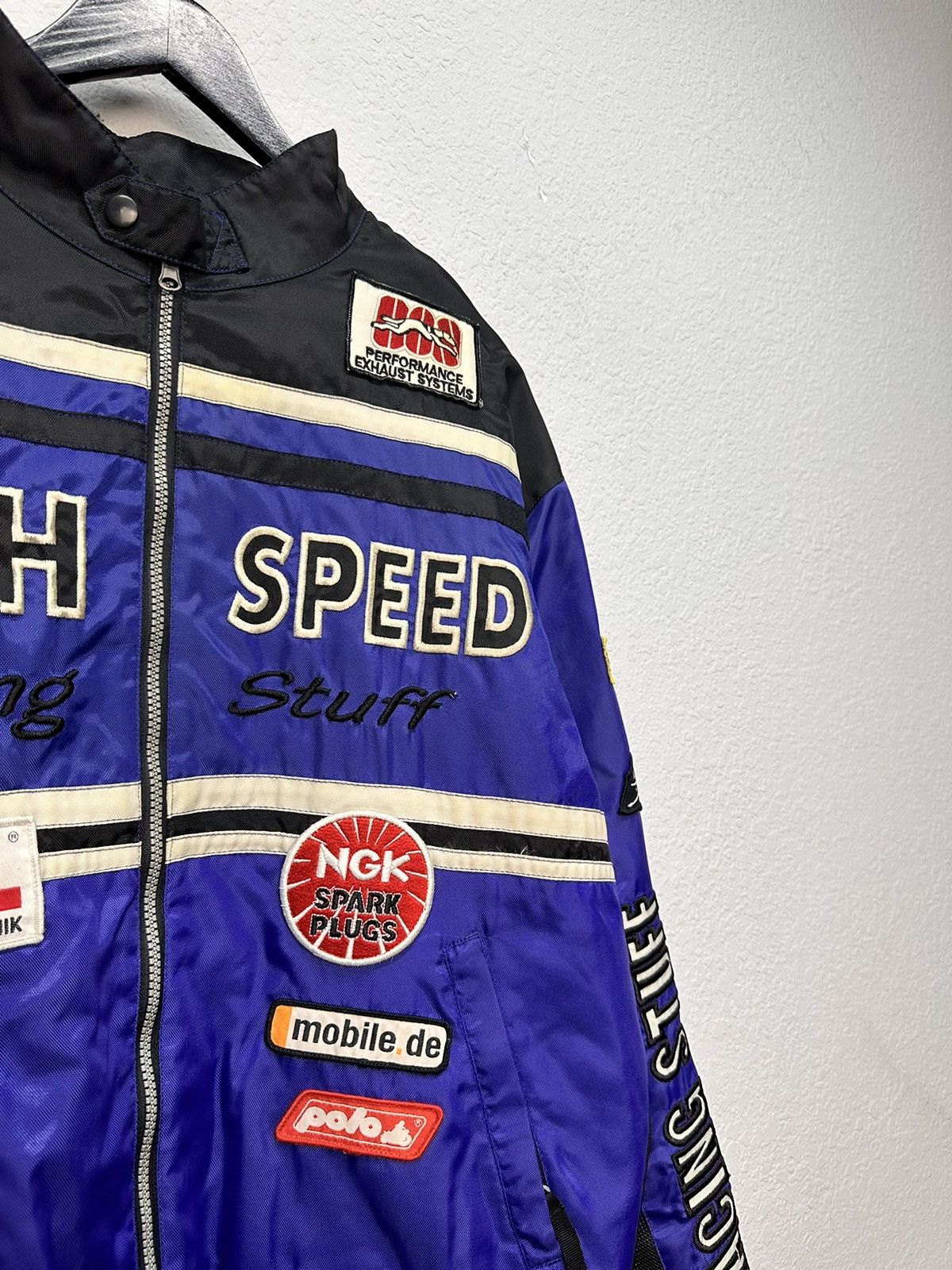 NASCAR Racing Jacket Moto Vodafone F1 Nascar Leather Red Bull Lucky Size US M / EU 48-50 / 2 - 5 Thumbnail