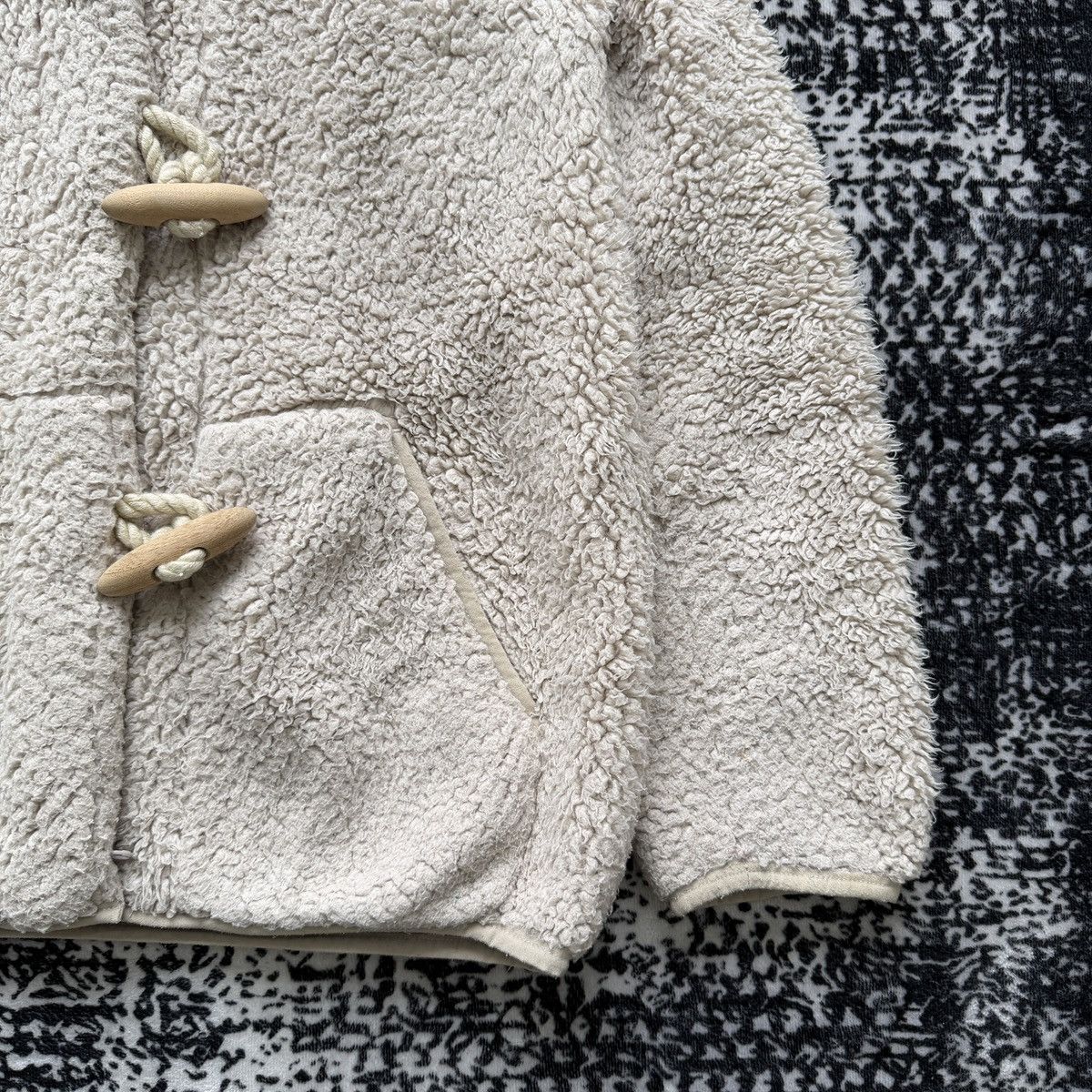 mercibeaucoup Mercibeaucoup Fleece Sheep Ear Hoodie Size US S / EU 44-46 / 1 - 3 Thumbnail
