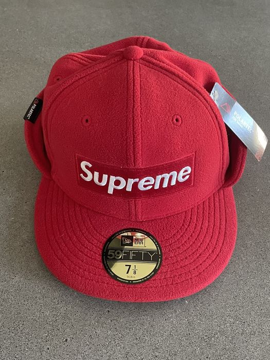 Supreme polartec ear store flap new era