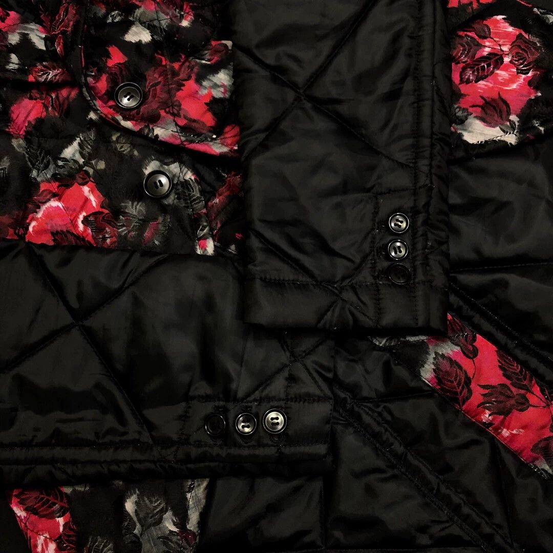 Comme des Garcons CDG 16FW Rei Kawakubo Print Silk Armor Padded XS Size US XS / EU 42 / 0 - 6 Thumbnail