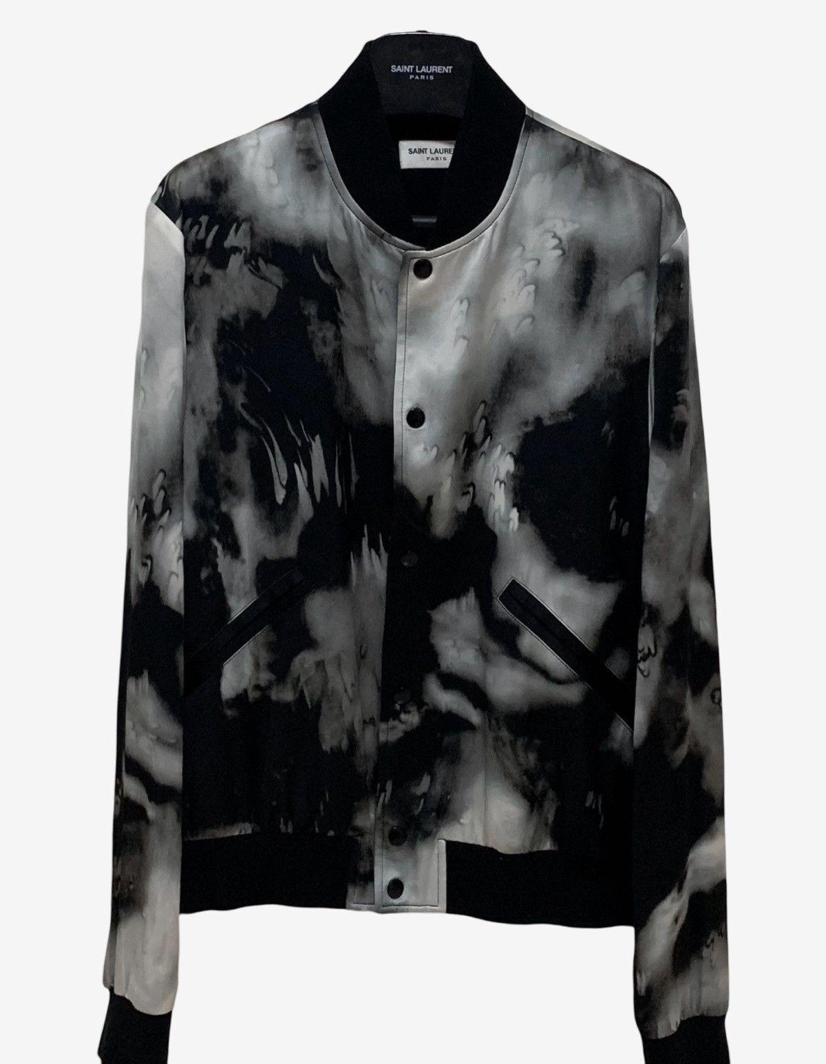 Saint Laurent Paris Saint Laurent Paris SS18 Black White Light Jacket Sz.48 Size US M / EU 48-50 / 2 - 1 Thumbnail