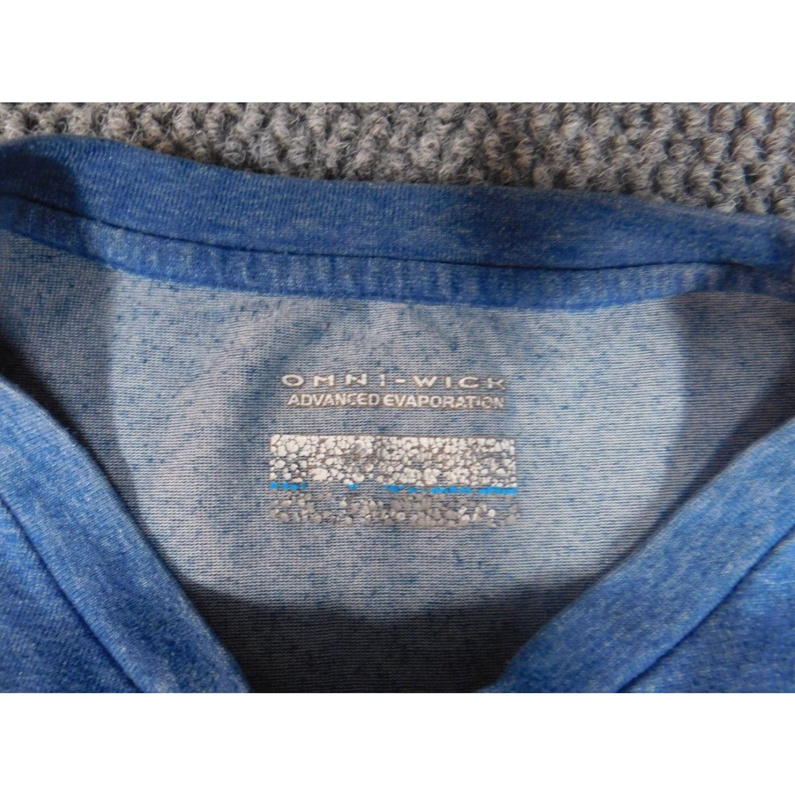 Vintage Columbia Shirt M Men Short Sleeve Crew Neck Blue Active Outdoor Logo Cotton Spandex Regular T-Shirt Size US M / EU 48-50 / 2 - 6 Thumbnail