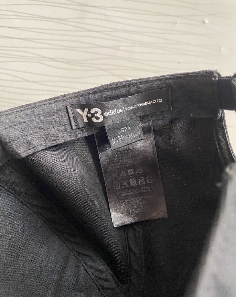 Yohji Yamamoto Y-3 Yohji Yamamoto Black Cap Size ONE SIZE - 8 Thumbnail
