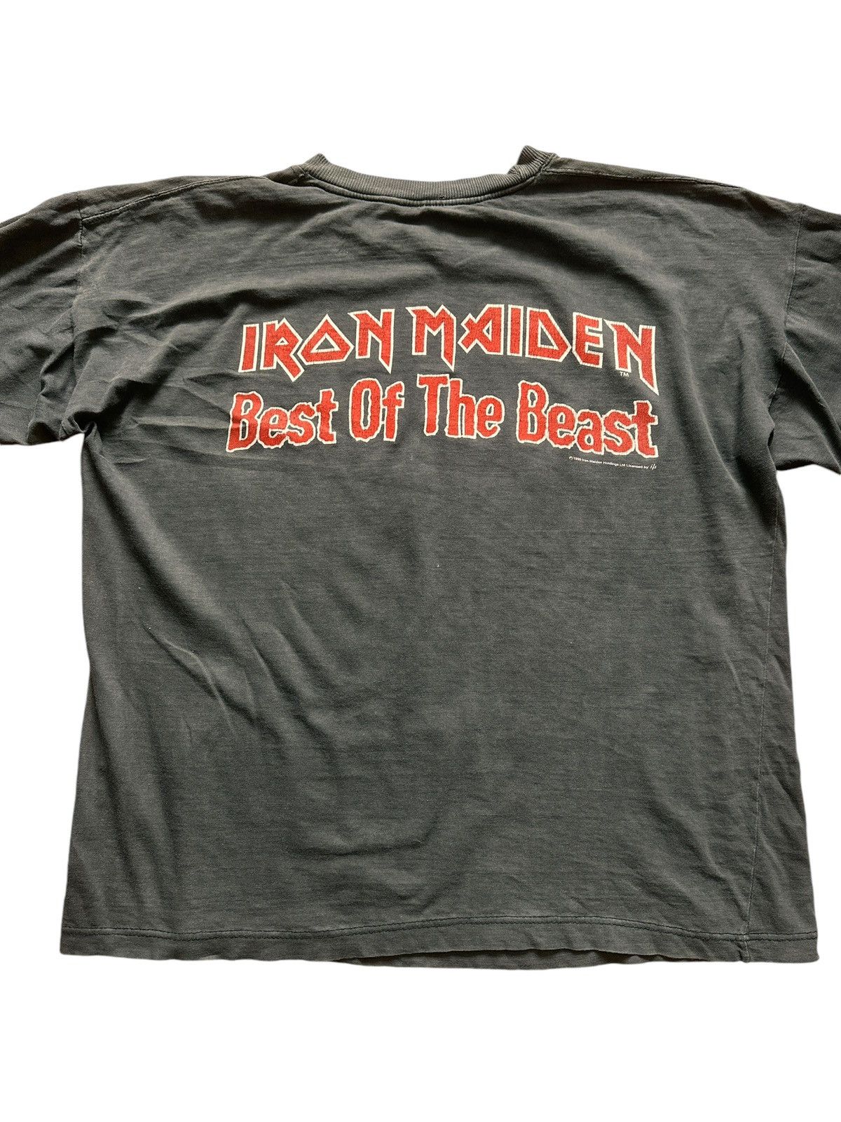 Iron Maiden × Vintage Iron Maiden vintage 1996 Best of the best tee Size US M / EU 48-50 / 2 - 6 Thumbnail