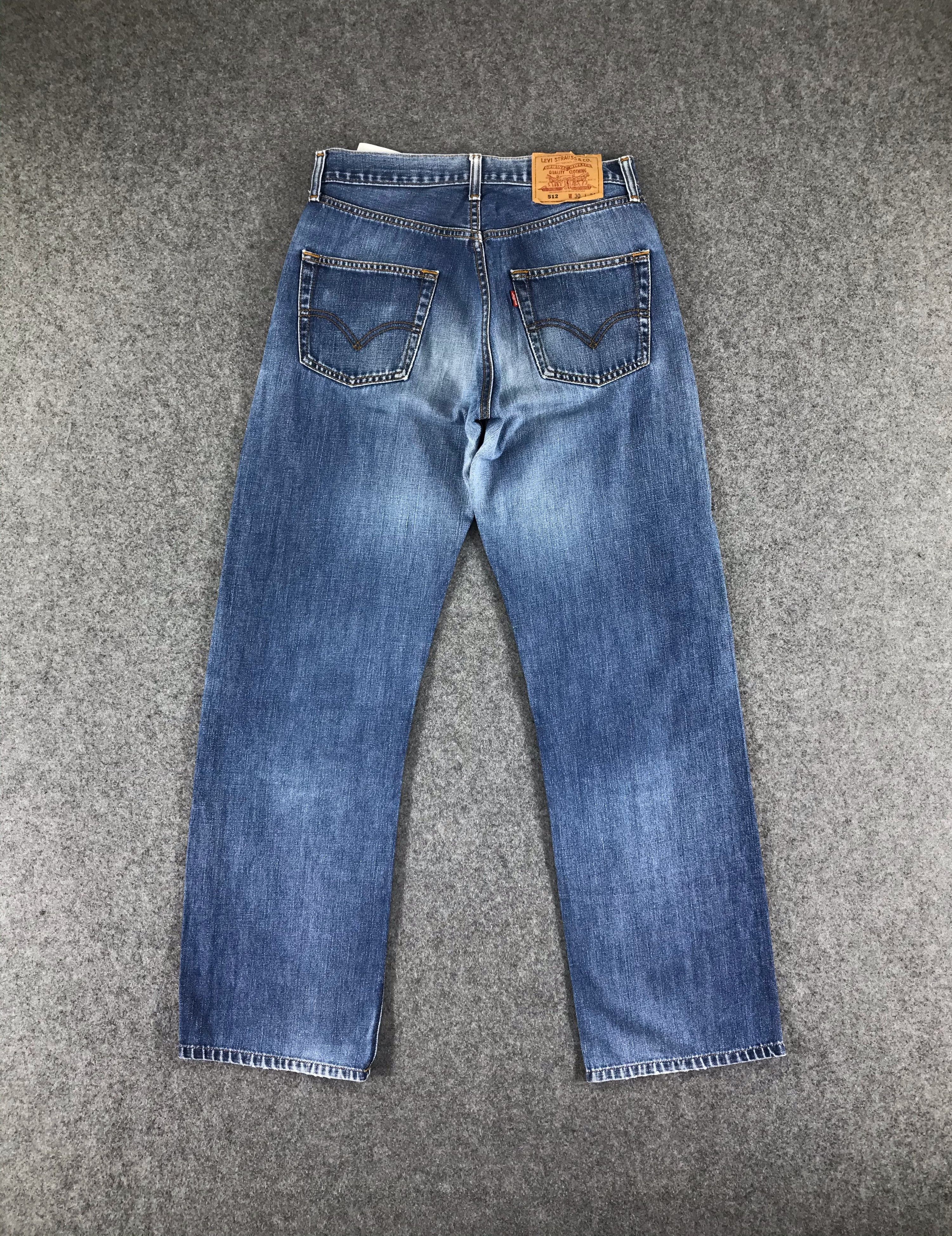 Levi's Vintage Blue Levis 512 Jeans-JM017 Size US 30 / EU 46 - 2 Thumbnail