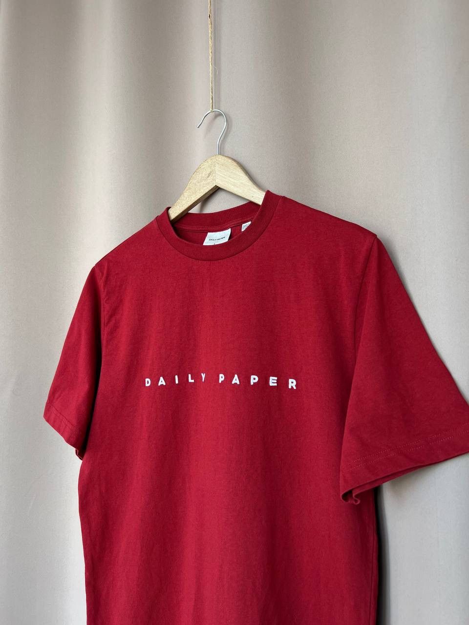 Daily Paper Daily Paper Alias T-Shirt Mens Size S Red Short Sleeve Logo Size US S / EU 44-46 / 1 - 4 Thumbnail
