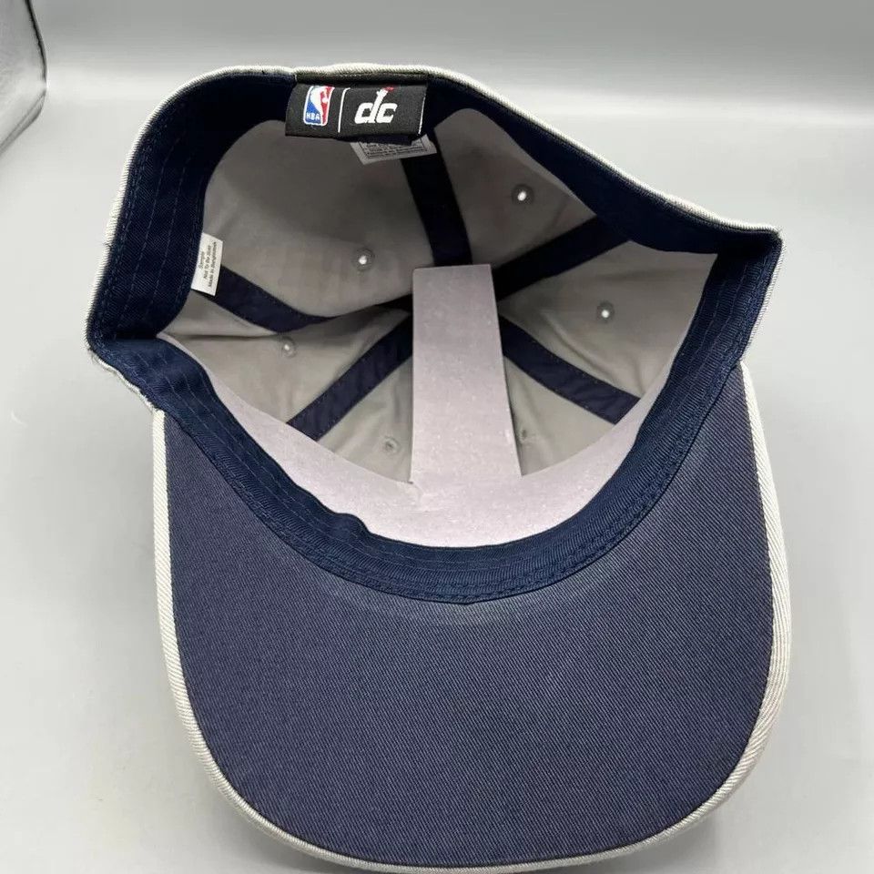 Adidas Washington Wizards Hat Men M-L Adidas Stretch Fitted Cap Size ONE SIZE - 4 Thumbnail