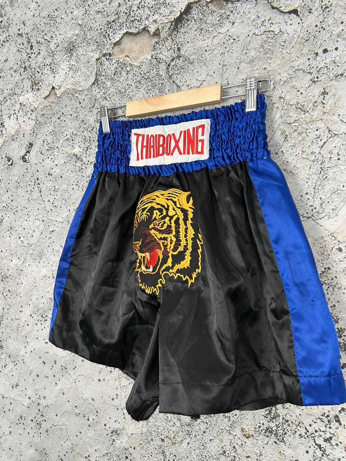 Vintage Vintage Thai Boxing Muay Thai Shorts Sport Fight Japanese Size US 30 / EU 46 - 2 Thumbnail