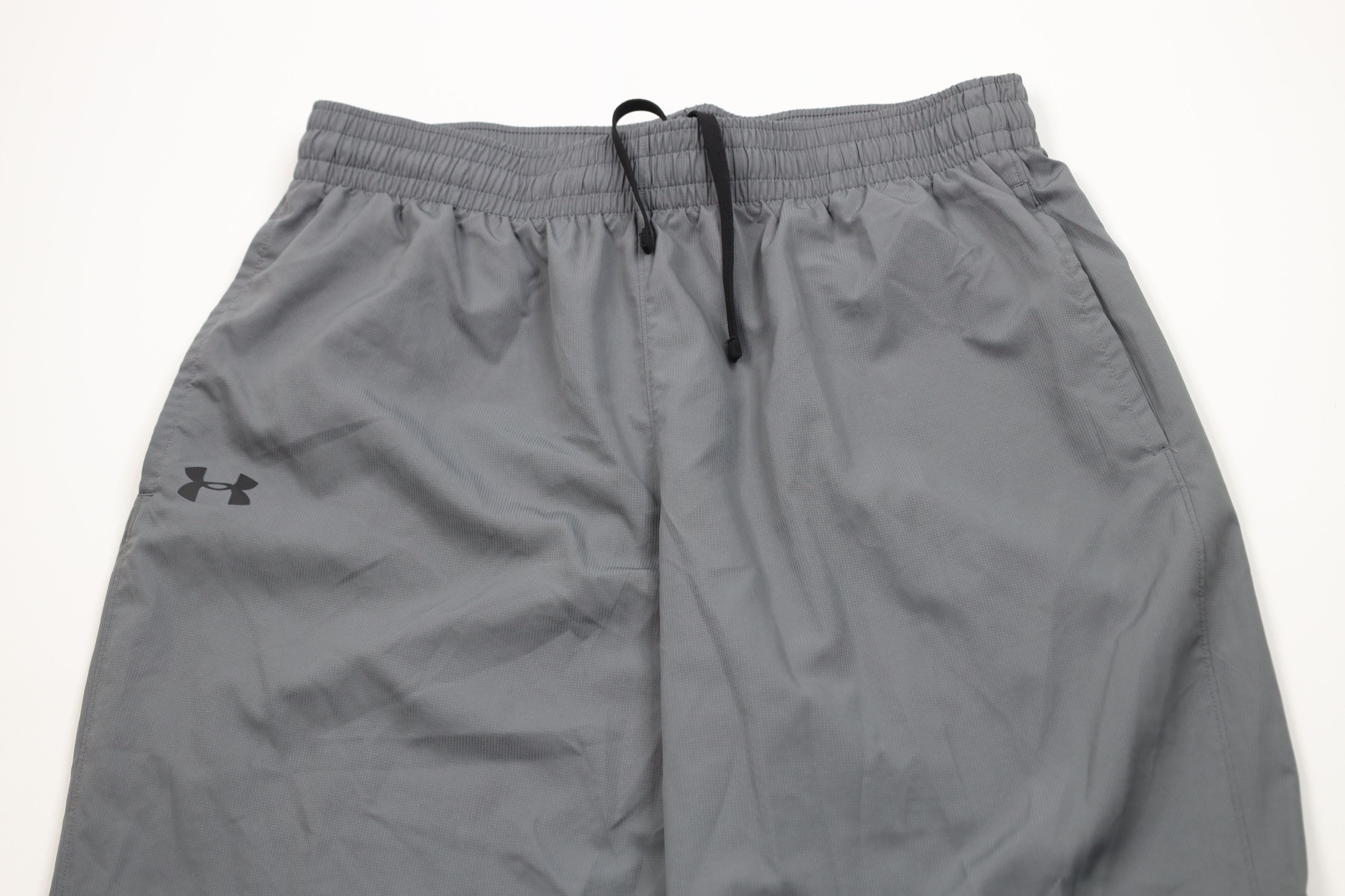 Under Armour Under Armour Loose Fit Lined Wide Leg Windbreaker Pants Gray Size US 38 / EU 54 - 2 Thumbnail