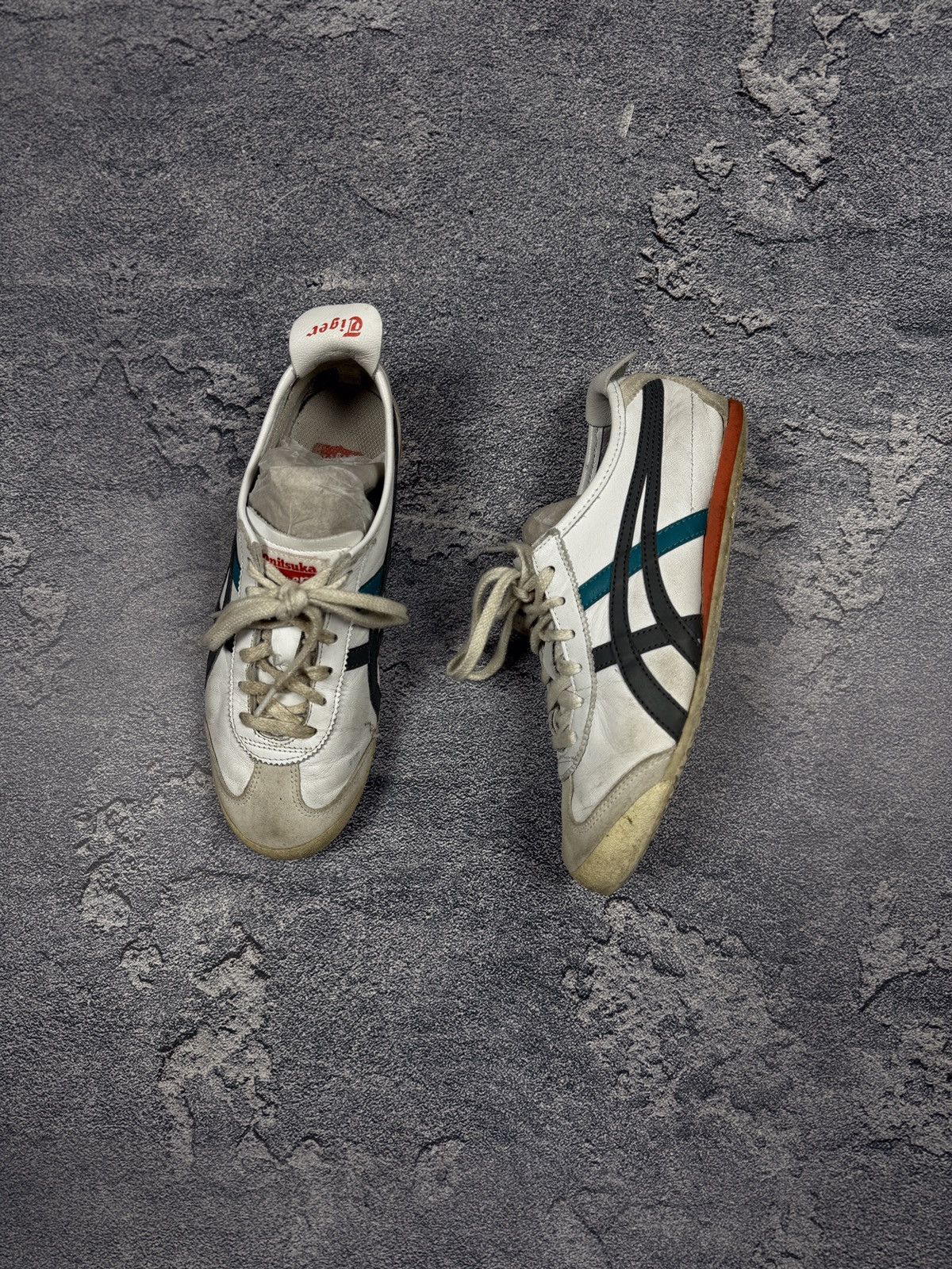 Asics × Onitsuka Tiger × Vintage Vintage Asics Onitsuka Tiger Mexico 66 Leather Sneakers Size US 5.5 / EU 38 - 1 Thumbnail