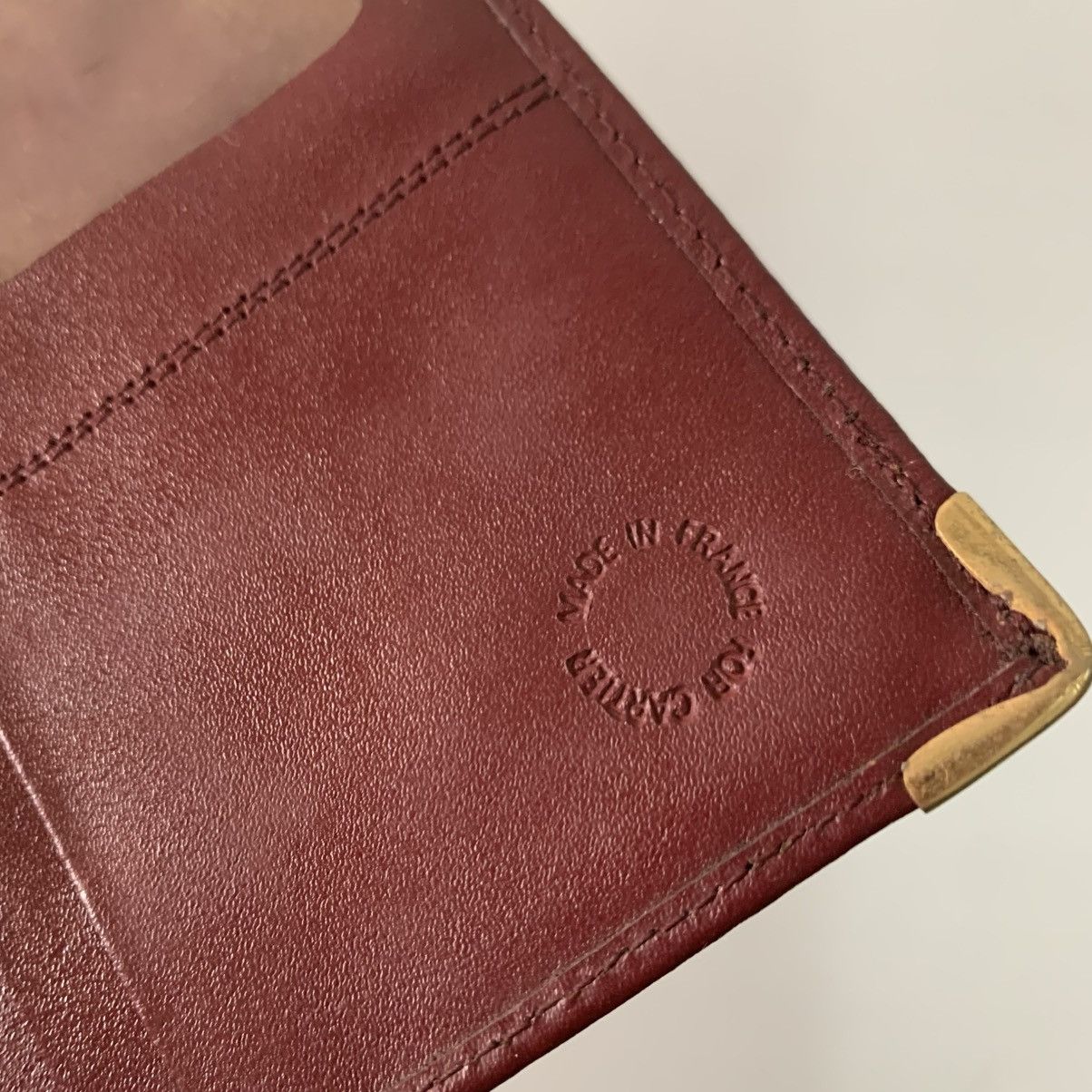 Cartier Cartier Vintage Leather Long Wallet Size ONE SIZE - 10 Thumbnail