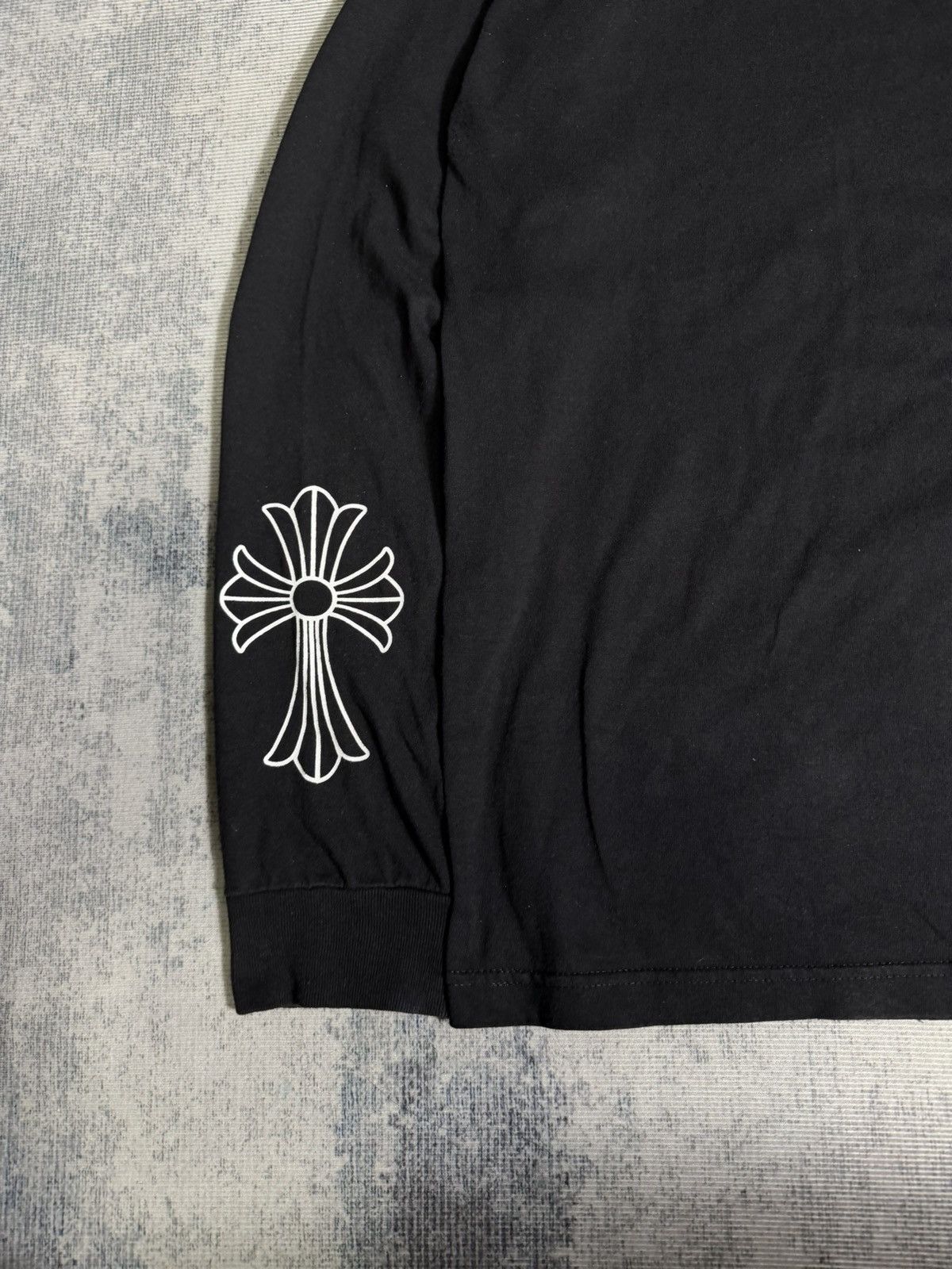 Chrome Hearts 2010s Chrome Hearts Scroll Cross Sleeves Size US XL / EU 56 / 4 - 9 Thumbnail