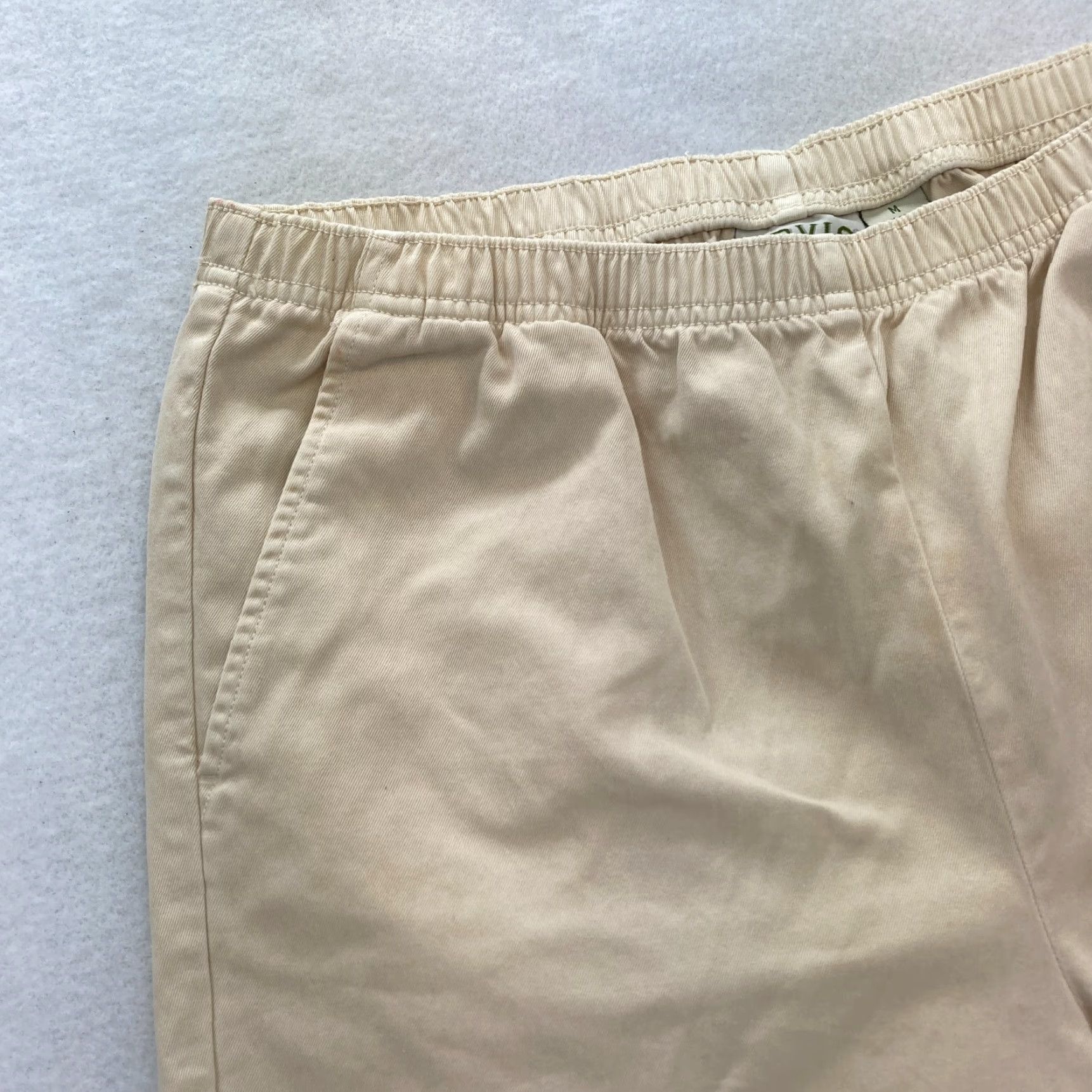 Orvis Orvis Pants Women's Medium Beige Sandwashed Twill Straight Leg Unhemmed NWT Size 32" / US 10 / IT 46 - 3 Thumbnail