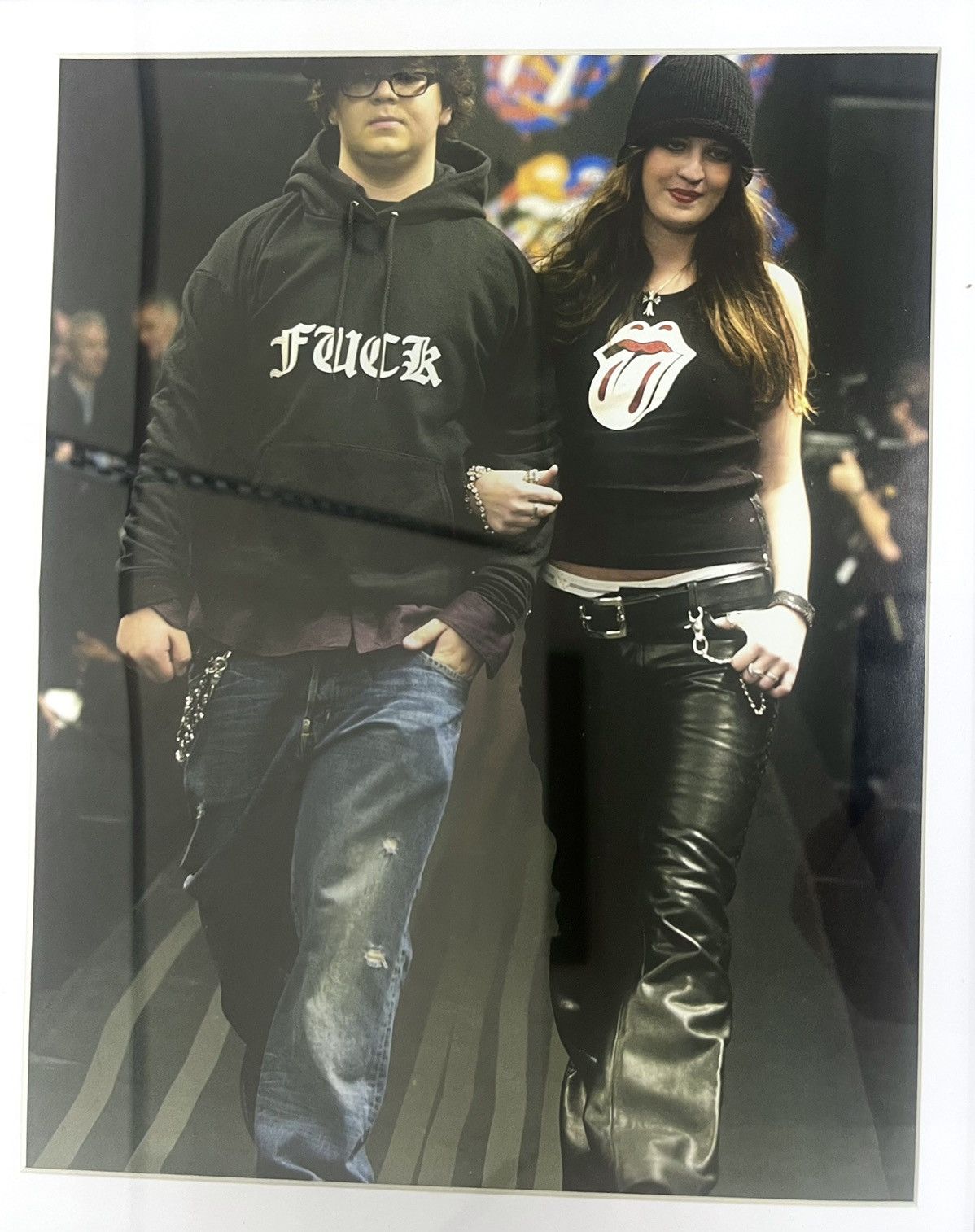 Chrome Hearts × Vintage Chrome Hearts FU Framed poster 9x11 magazine cutout Size ONE SIZE - 1 Preview
