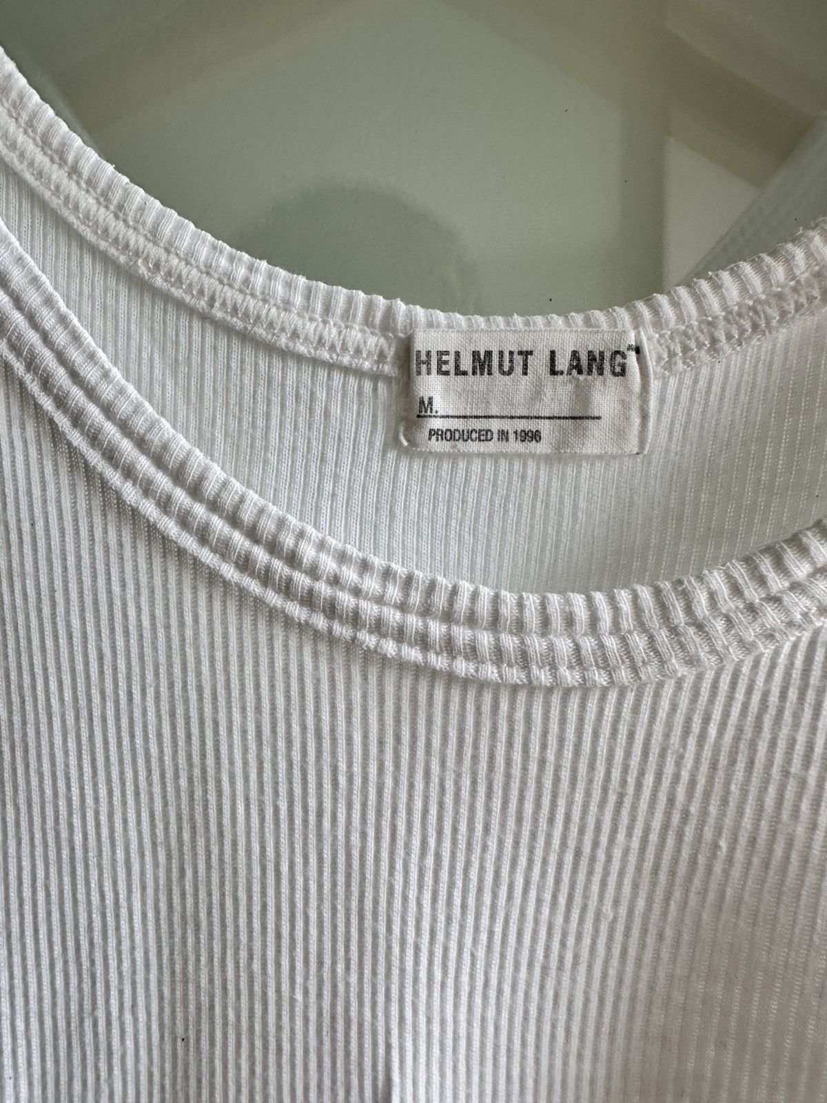 Helmut Lang Helmut Lang 1996 Tank Top Size US L / EU 52-54 / 3 - 2 Thumbnail