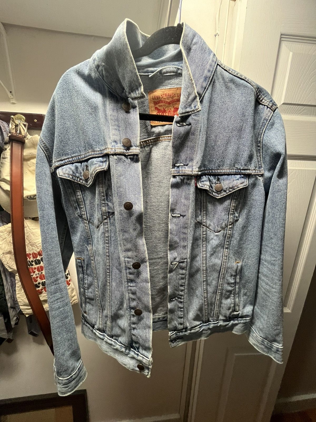 Levi's Levi’s Original Denim Jacket Size US L / EU 52-54 / 3 - 1 Thumbnail