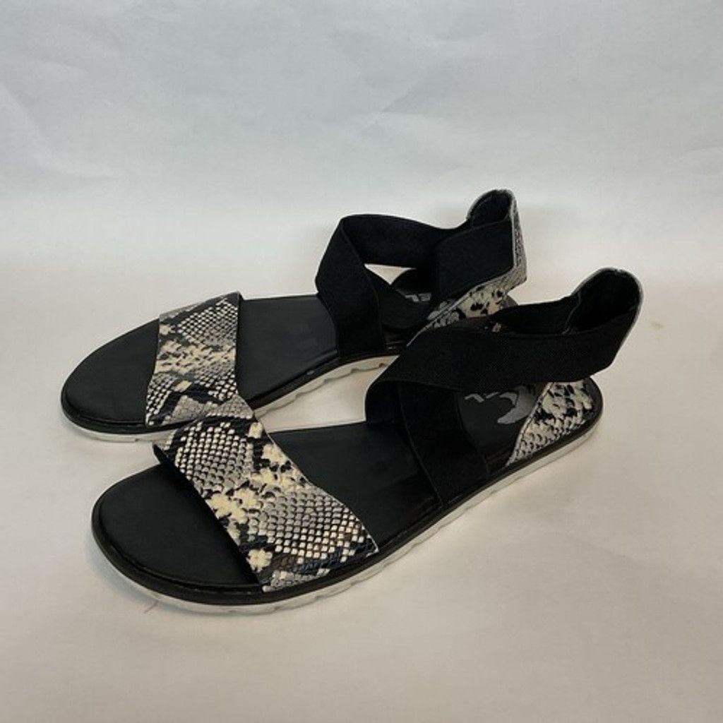 SOREL Sorel Ella Il SnakePrint Strappy Gladiator Sandals Women 7.5 Size US 7.5 / IT 37.5 - 1 Thumbnail