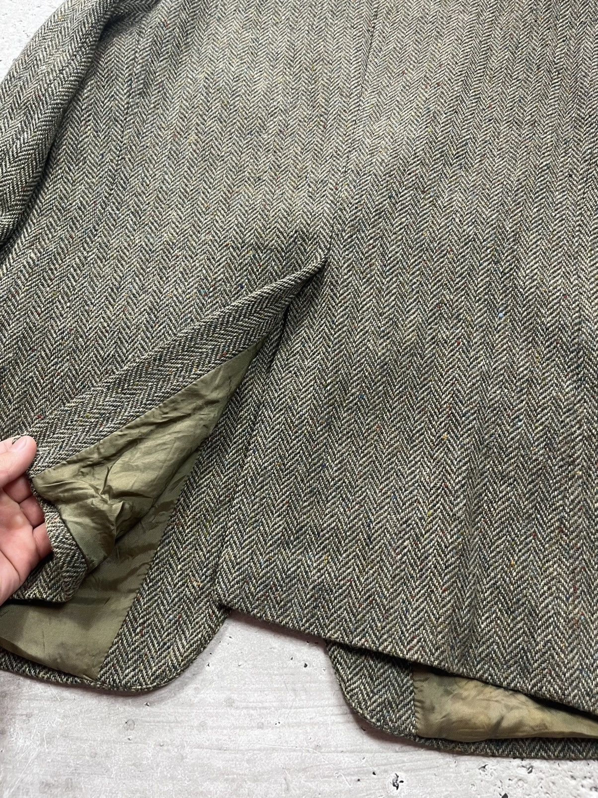 Magee × Vintage Vintage Magee Donegal Tweed Blazer Pure Wool Ireland Size 42R - 13 Thumbnail