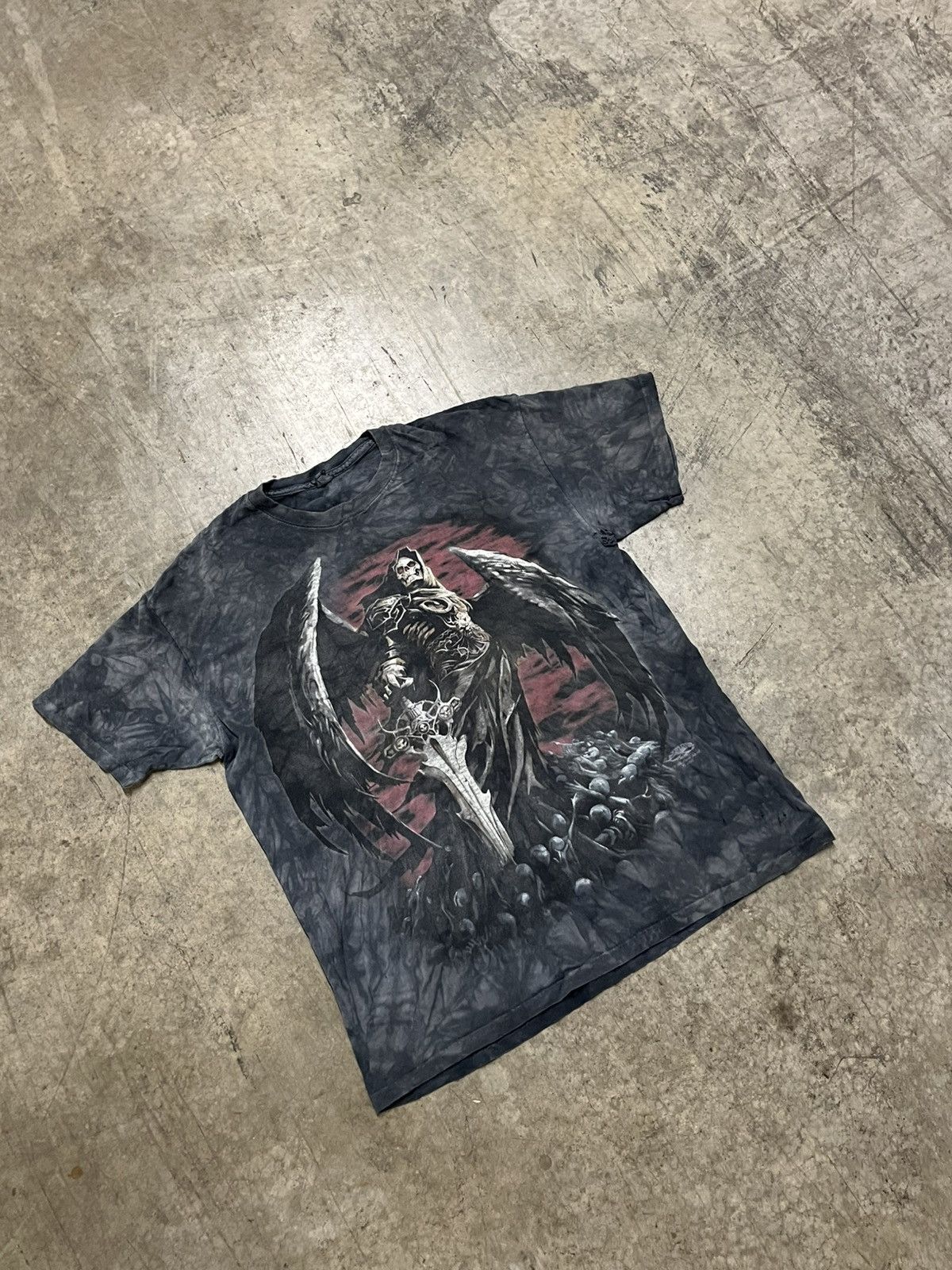 Vintage Y2k grunge tie dye shirt big graphic hype rare skater opium Size US XL / EU 56 / 4 - 2 Thumbnail