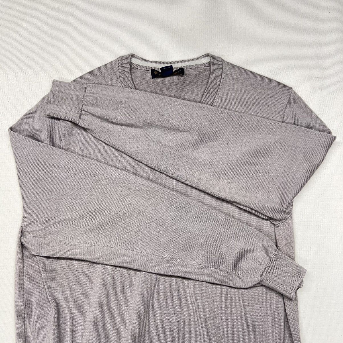 Brooks Brothers Brooks Brothers Sweater Grey V-Neck Pullover Supima Cotton Size US M / EU 48-50 / 2 - 8 Thumbnail
