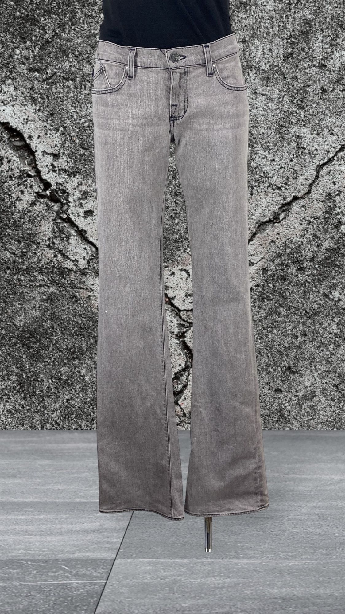 Rock & Republic Rock & Republic Flare Jeans Boyfriend Denim Jeans Size 27" / US 4 / IT 40 - 4 Thumbnail