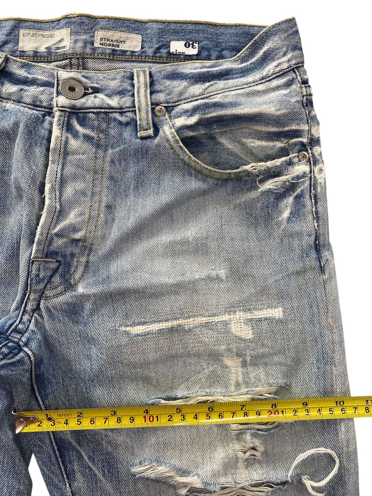 Energie Energie Ripped Distressed Style Boot Cut Jeans Size US 30 / EU 46 - 7 Thumbnail