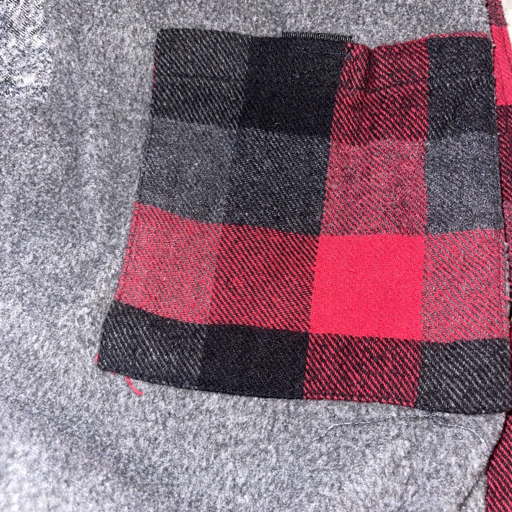 MILLY Old Mill Jacket Mens XL Red Flannel Snap Up Lined Outdoor Wear Workwear Shacket Size US XL / EU 56 / 4 - 7 Thumbnail