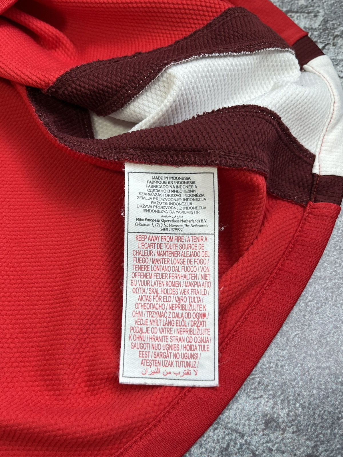 Nike Vintage 2008-2010 Nike Arsenal Home Jersey Shirt Size US XL / EU 56 / 4 - 9 Thumbnail