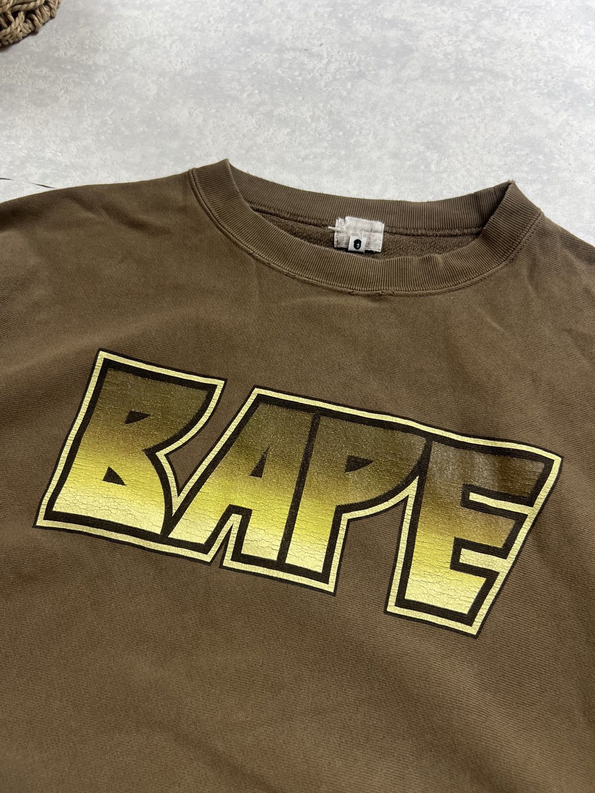 00s BAPE Kiss Logo Vintage Sweatshirt