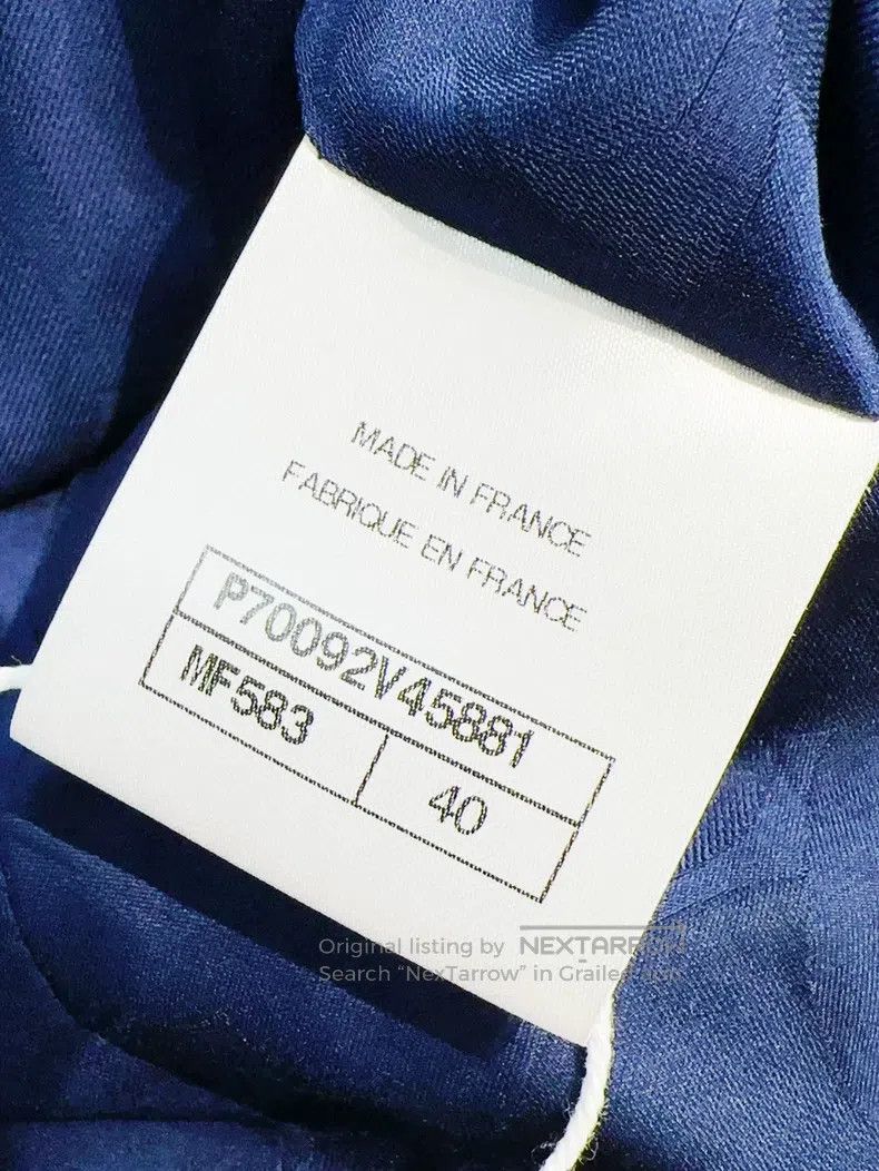Chanel Chanel A thousand-bird check suit jacket Size S / US 4 / IT 40 - 7 Thumbnail