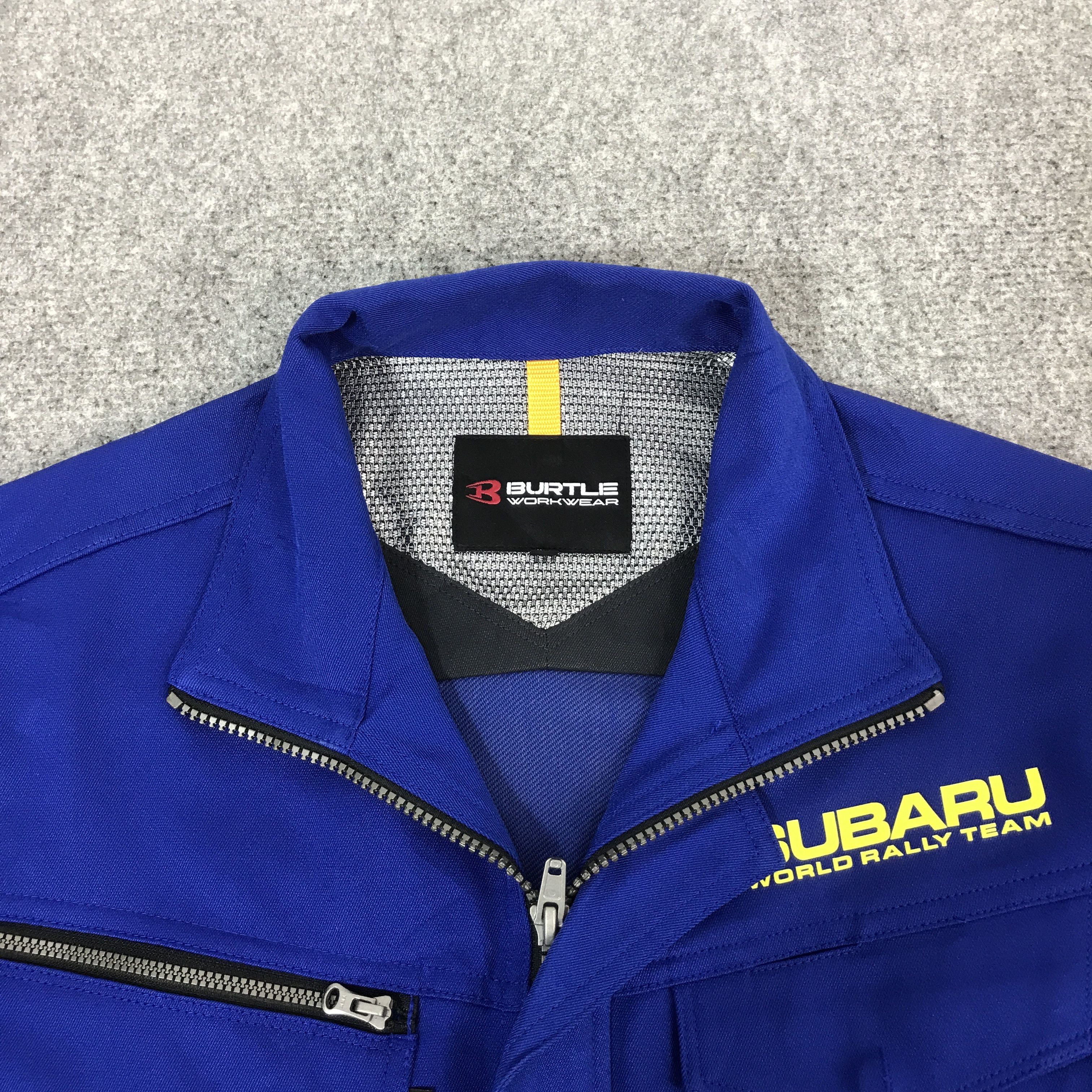 Japanese Brand Vtg subaru racing team Japan motorport custom jacket K62B18 Size US L / EU 52-54 / 3 - 9 Thumbnail