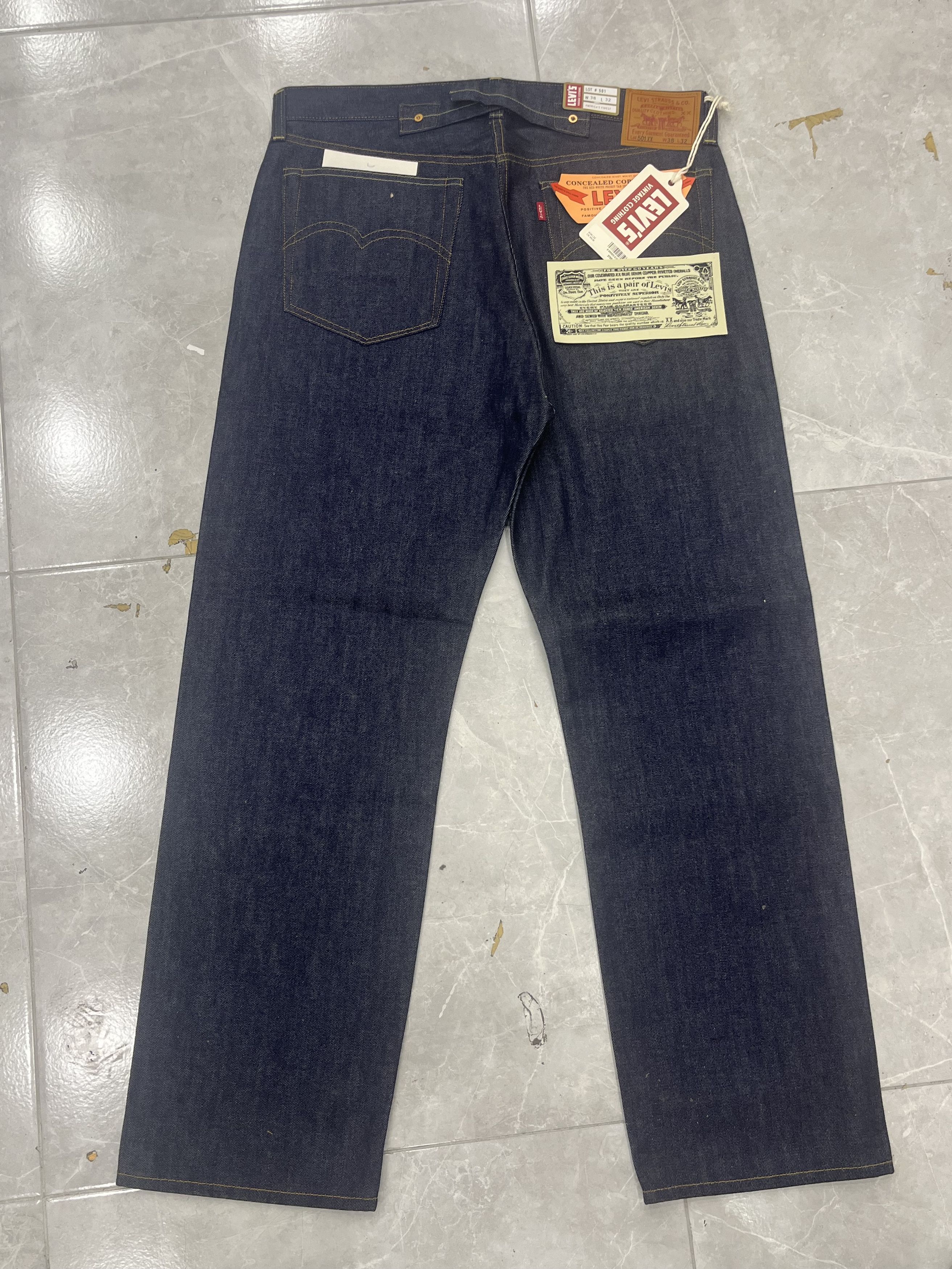 Levi's Vintage Clothing Levis 1937 vintage clothing jean Size US 38 / EU 54 - 7 Thumbnail