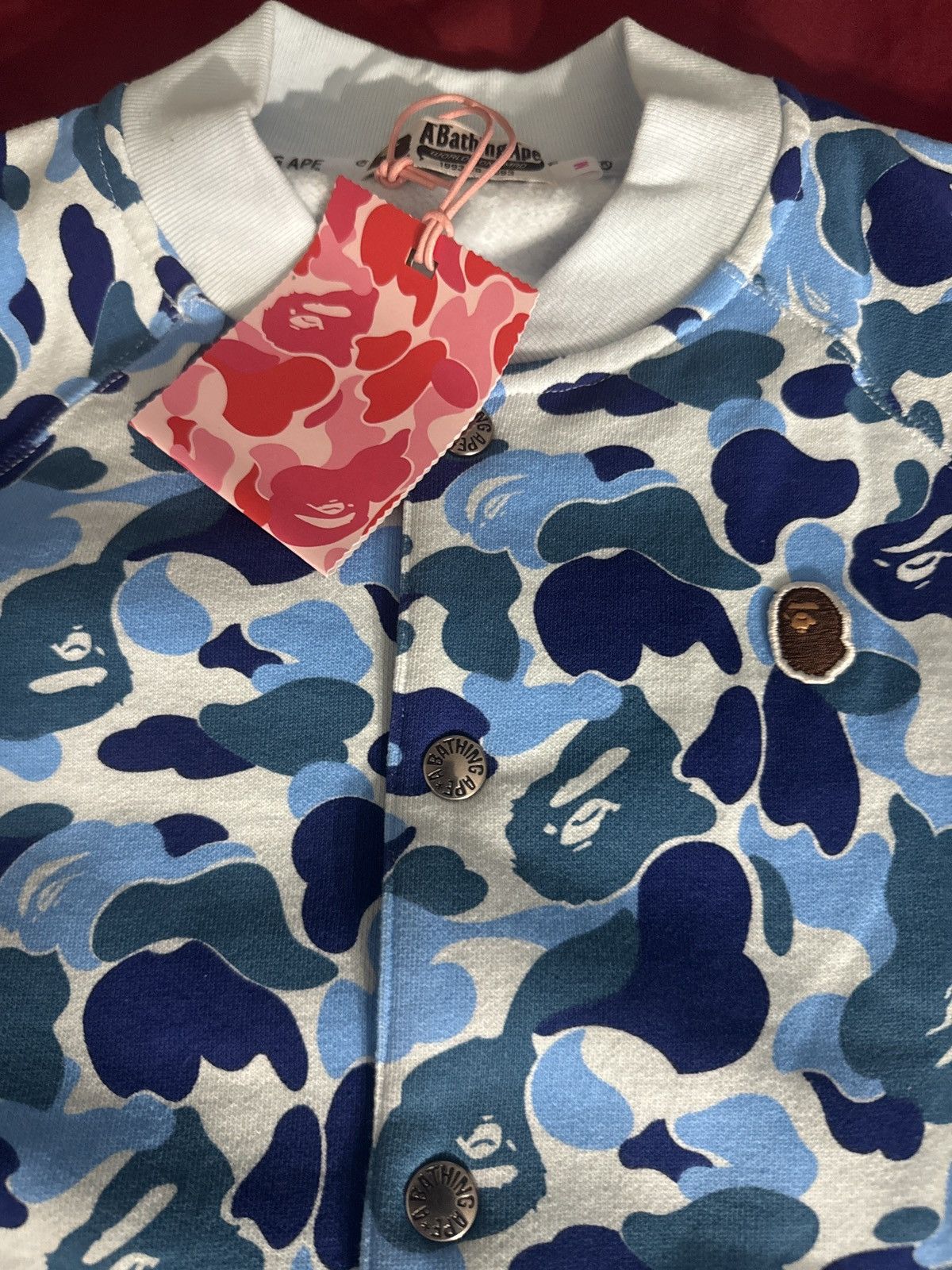 Bape ABC CAMO SWEAT VARSITY JACKET LADIES Size M / US 6-8 / IT 42-44 - 5 Thumbnail