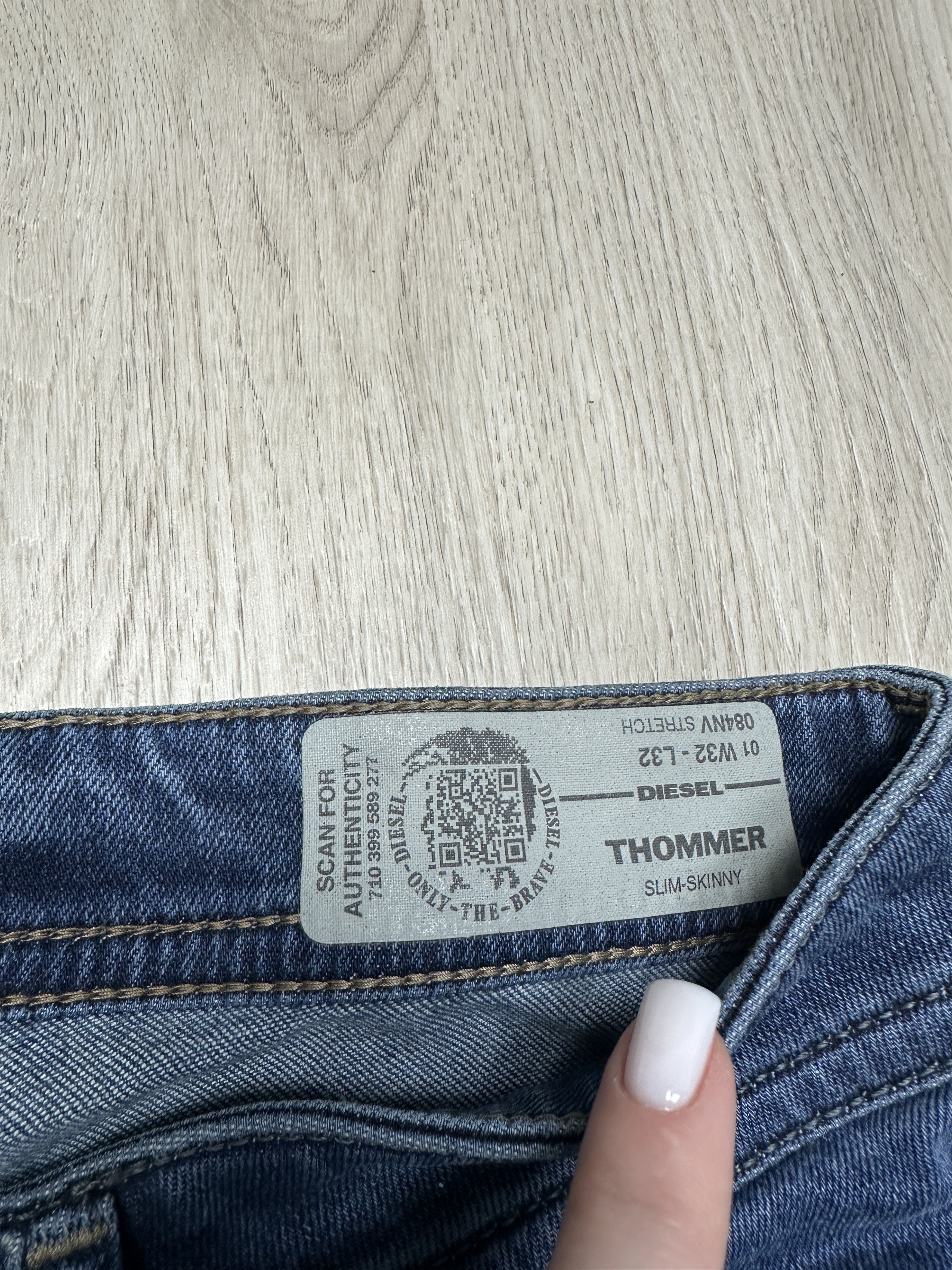 Diesel Diesel Thommer Mens Denim Pants Jeans Size US 32 / EU 48 - 3 Thumbnail
