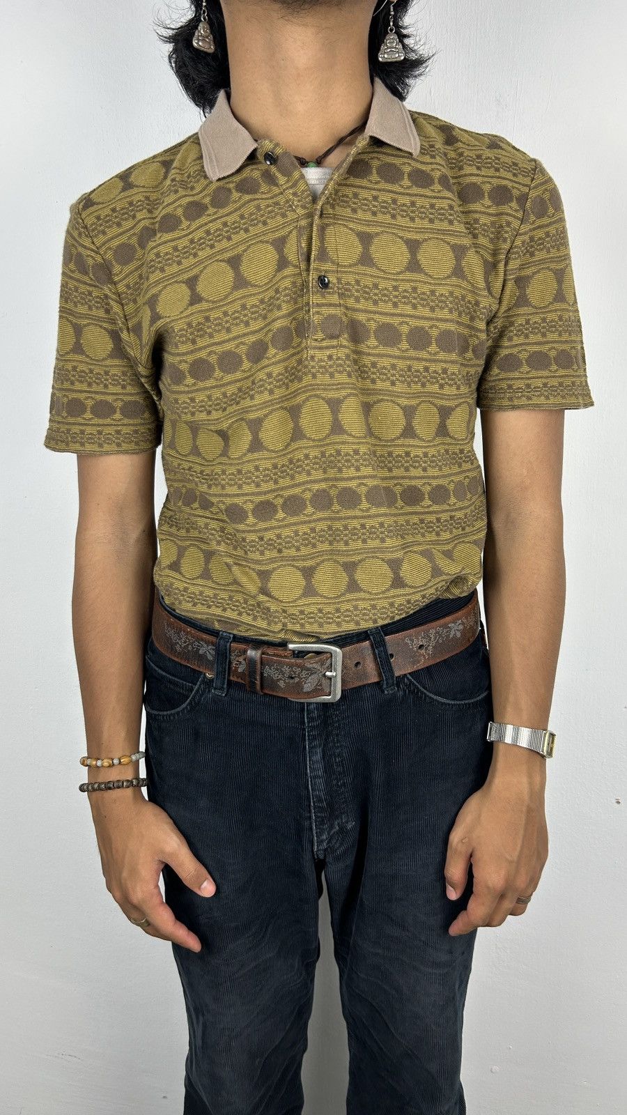 Katharine Hamnett London Hamnett - Abstract Polo Size US S / EU 44-46 / 1 - 3 Thumbnail