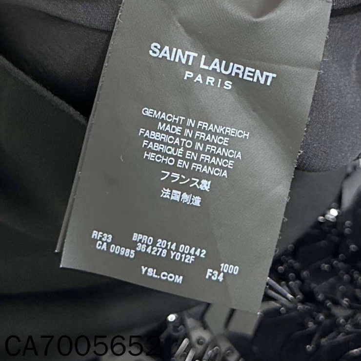 Saint Laurent Paris Saint Laurent Paris Fitted Sequin Dress women's 34 Size XS / US 0-2 / IT 36-38 - 5 Thumbnail