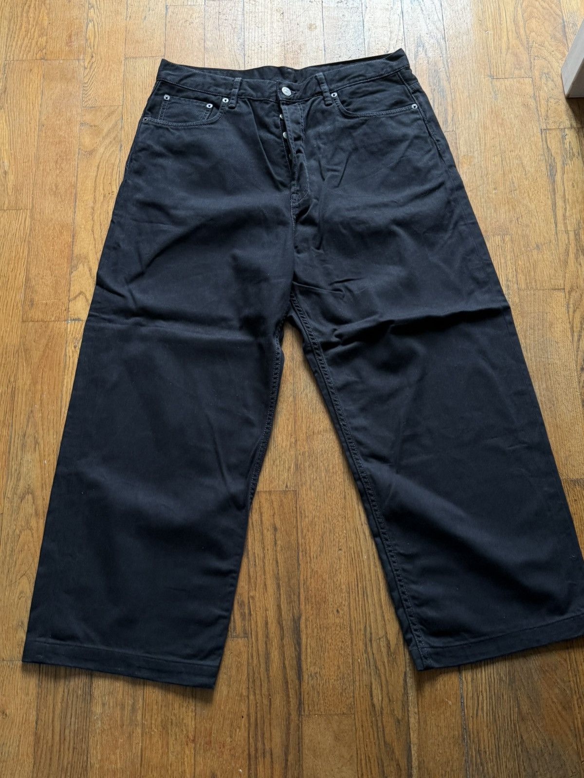 Acne Studios - acne studios 1989 jeans grime black 深水光太
