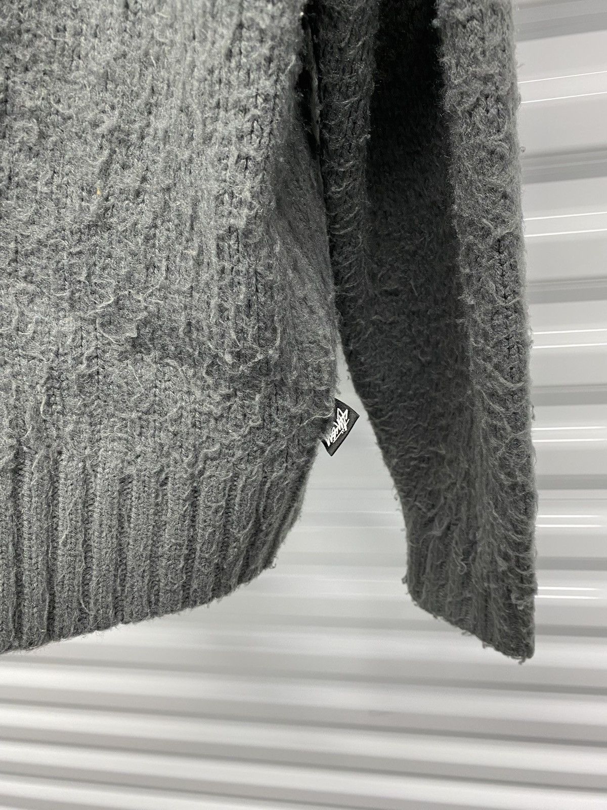 Stussy Stussy Shaggy Cardigan Grey - Medium Size US M / EU 48-50 / 2 - 4 Thumbnail