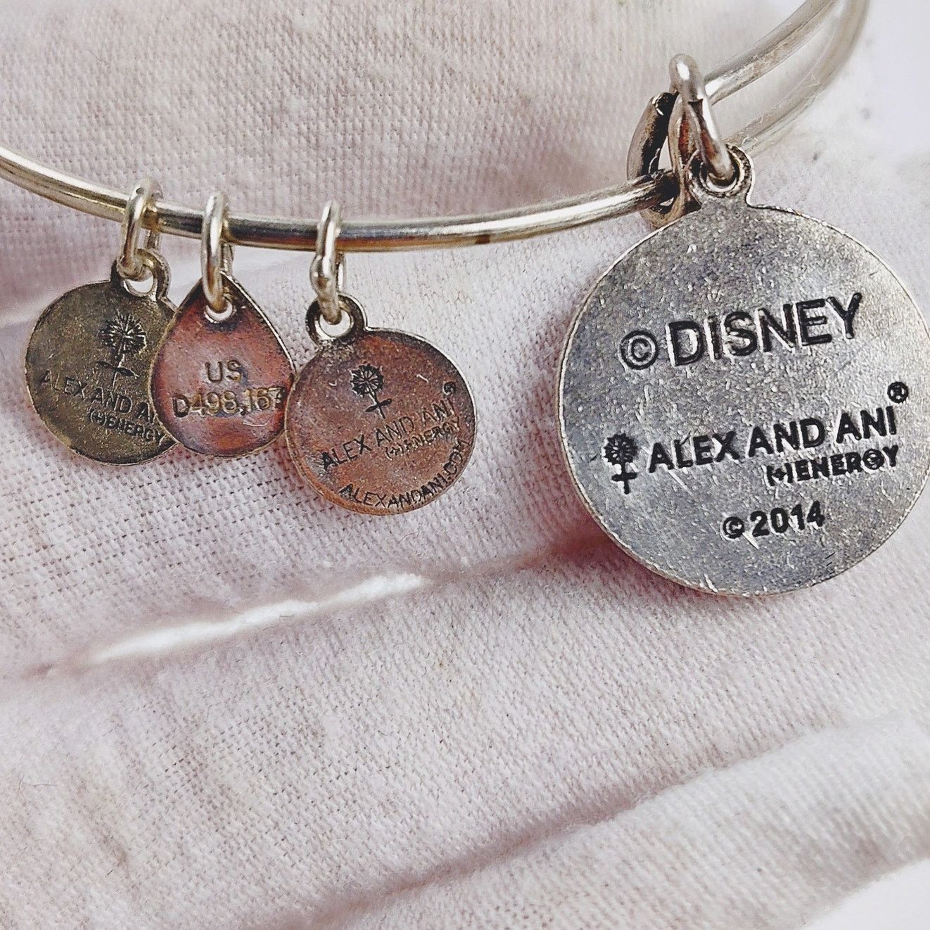 Disney Disney x Alex and Ani Tinker Bell Silver Charm Bracelet Size ONE SIZE - 3 Thumbnail