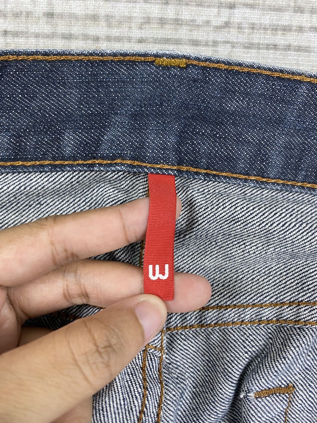 Japanese Brand × Uniqlo × Vintage Vintage Uniqlo Japan Regular Fit Straight Denim Jeans Size US 35 - 13 Thumbnail
