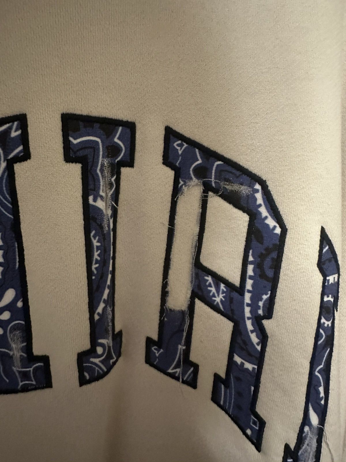 Amiri AMIRI Sweater Blue Bandana Logo Size US L / EU 52-54 / 3 - 2 Thumbnail