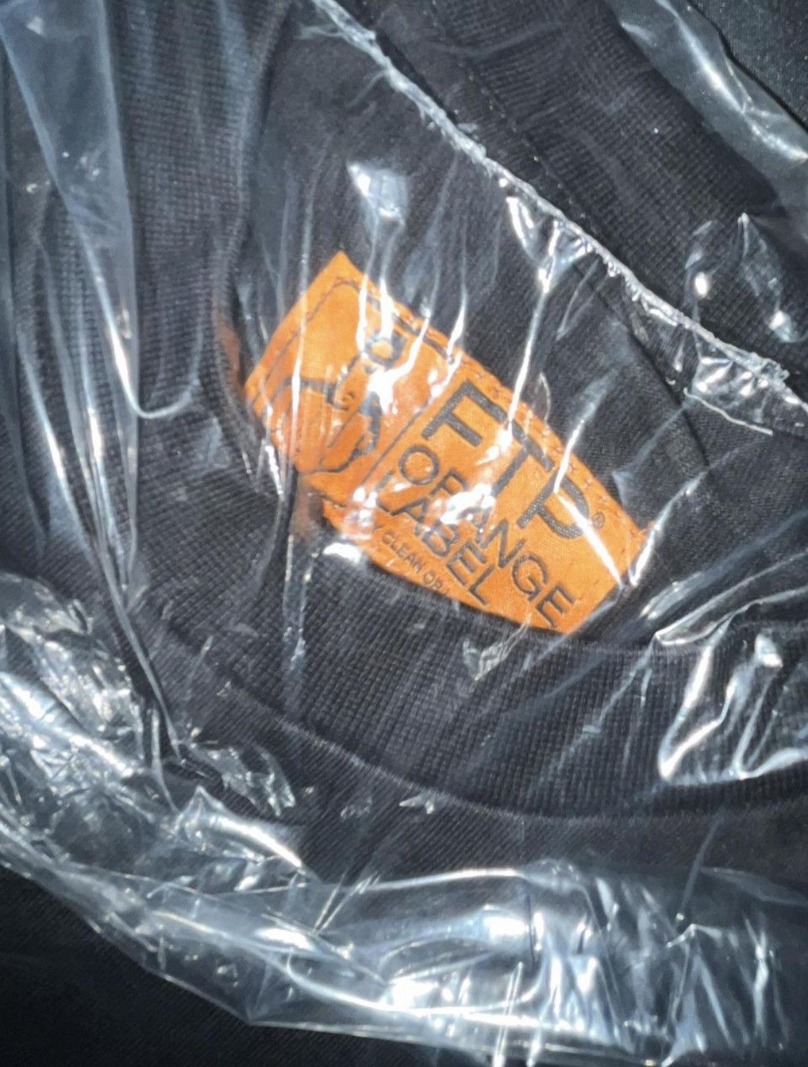 Fuck The Population ORANGE LABEL POCKET TEE(BLACK) Size US M / EU 48-50 / 2 - 4 Thumbnail