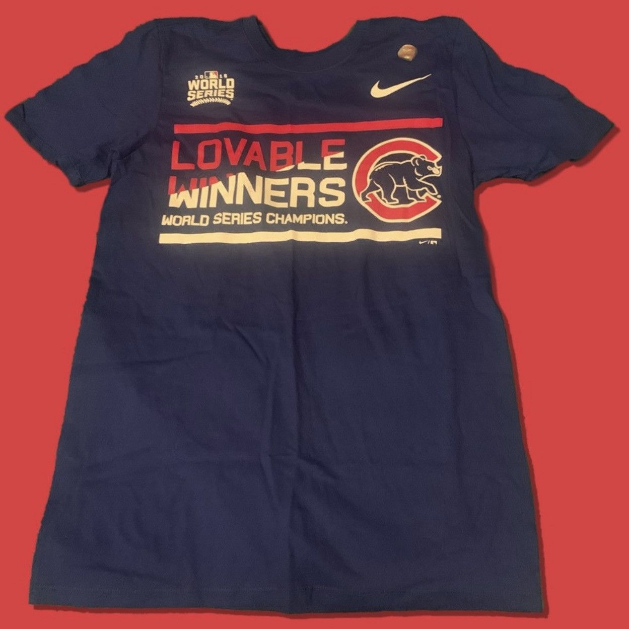 MLB × Nike NWOT Nike Cubs Shirt Size US S / EU 44-46 / 1 - 1 Thumbnail
