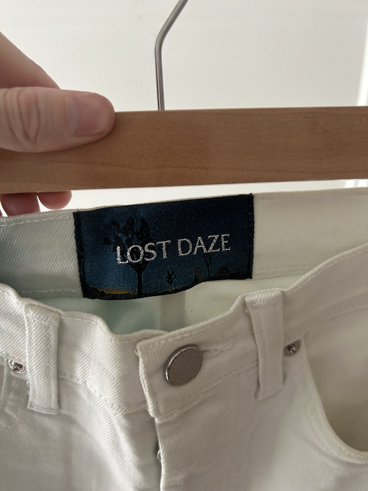 Lost Daze Lost Daze Hand Painted Pants Size US 28 / EU 44 - 4 Thumbnail
