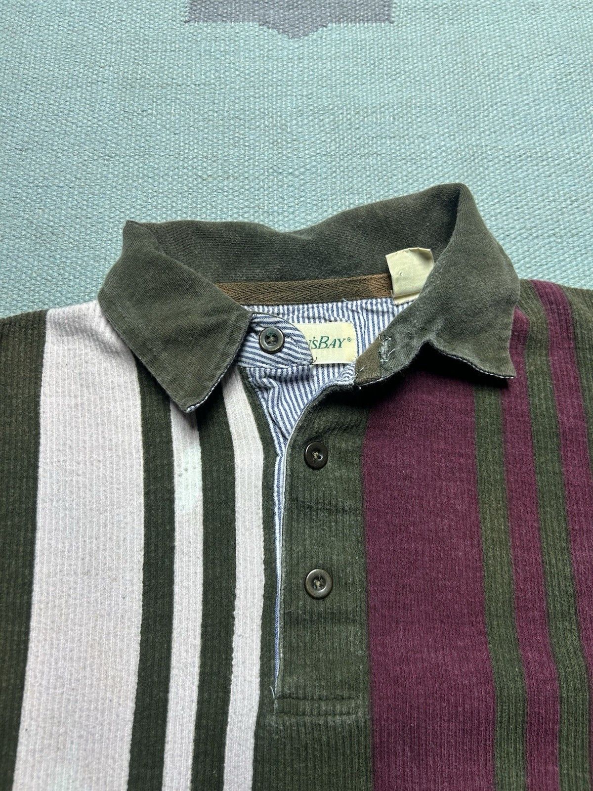 Vintage Vtg St. John’s bay polo shirt cotton knit men’s large Size US L / EU 52-54 / 3 - 5 Thumbnail