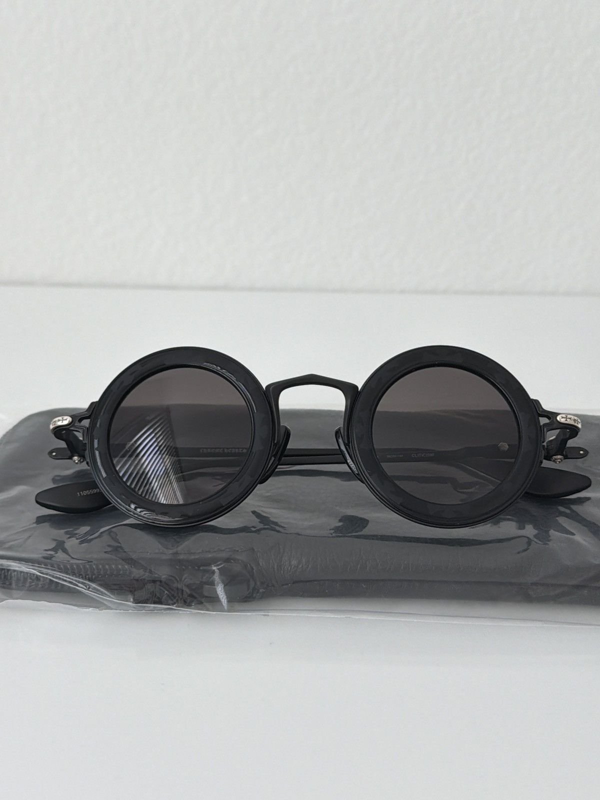 Chrome Hearts Chrome Hearts Cliticism Black / Matte Black NEW! 🔥 Size ONE SIZE - 2 Thumbnail