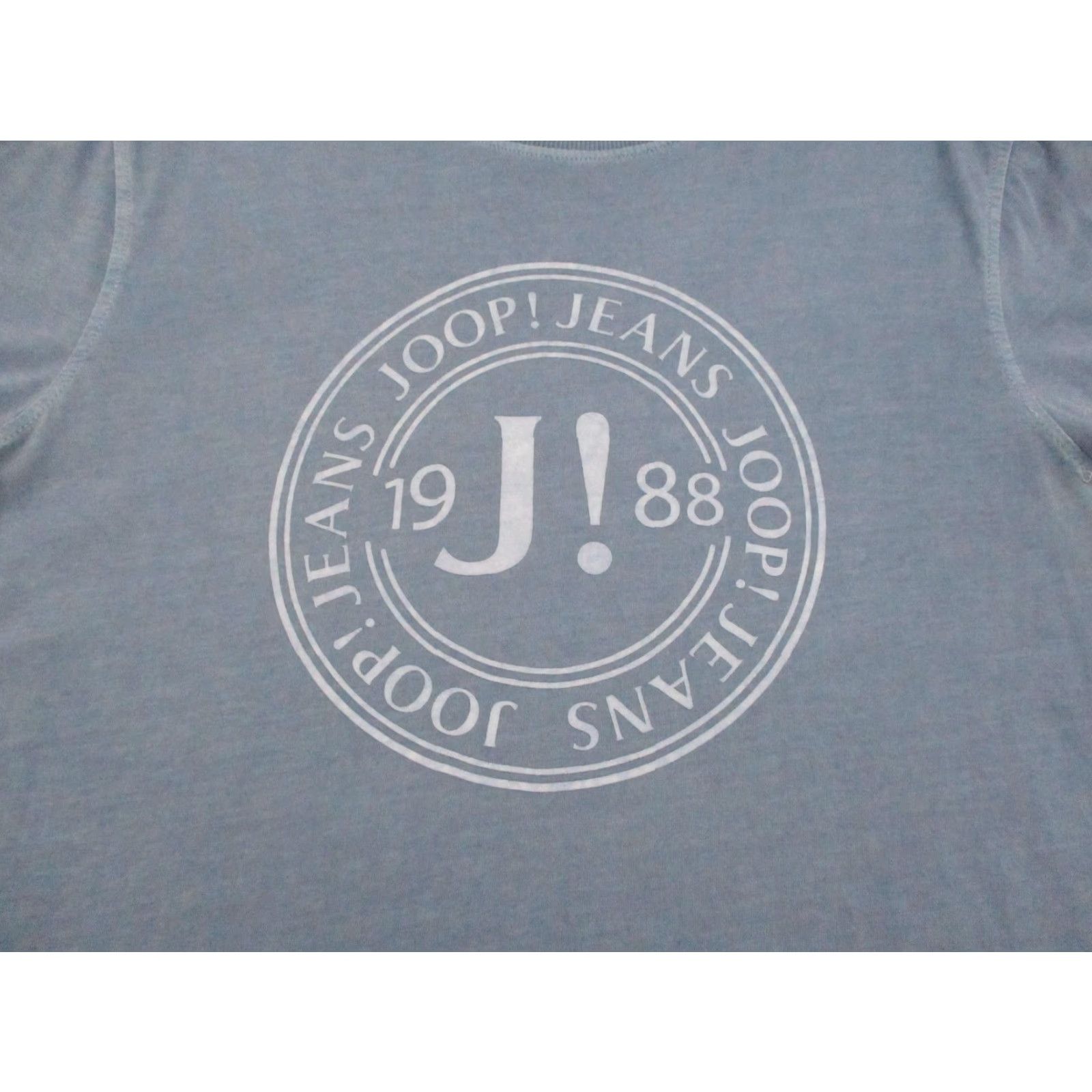 Vintage Joop Jeans Shirt Mens Large Blue Modern Fit 1988 J! Logo Graphic Tee Casual Size US L / EU 52-54 / 3 - 7 Thumbnail