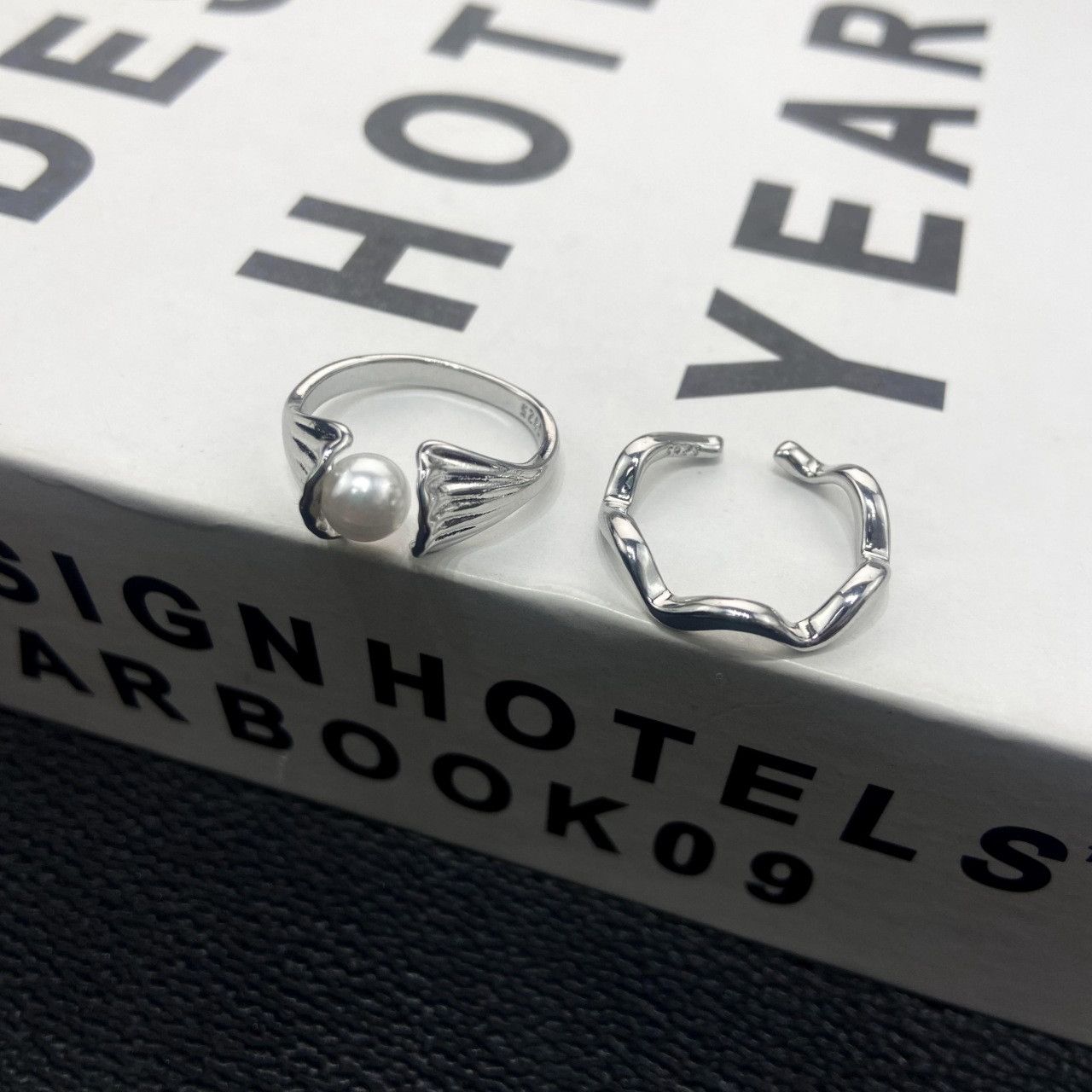 Jewelry New Trend Jewelry Rings Open Size Chrome Ring (Size 7-13) Size ONE SIZE - 4 Thumbnail