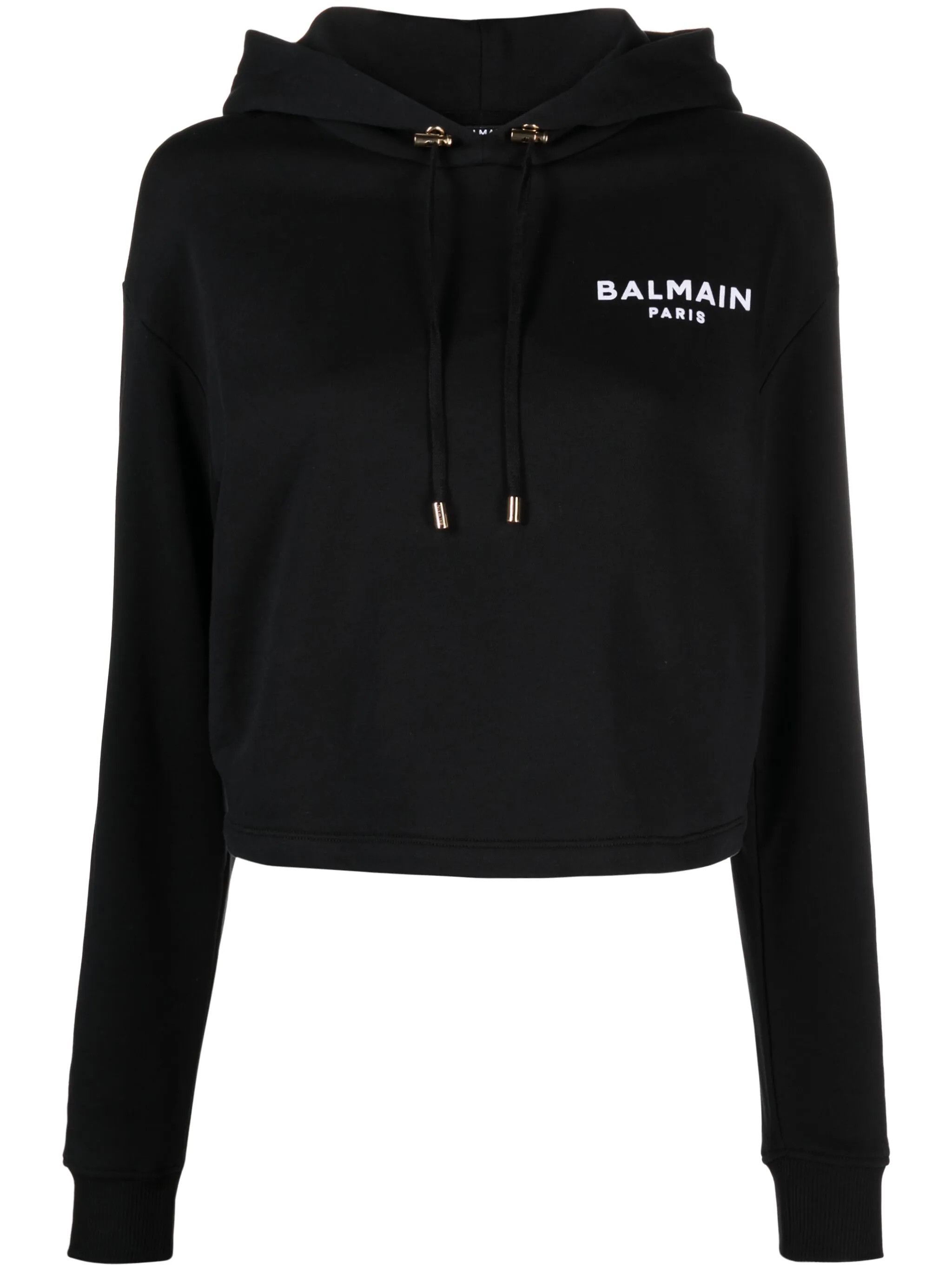 Balmain o1y0625 Hoodie in Black Size XS / US 0-2 / IT 36-38 - 1 Thumbnail