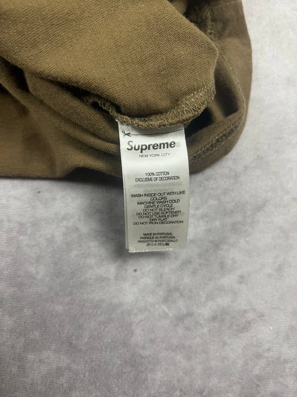 Supreme Supreme Ink Blot Short-Sleeve Top 'Olive Brown' L Size Size US L / EU 52-54 / 3 - 3 Thumbnail